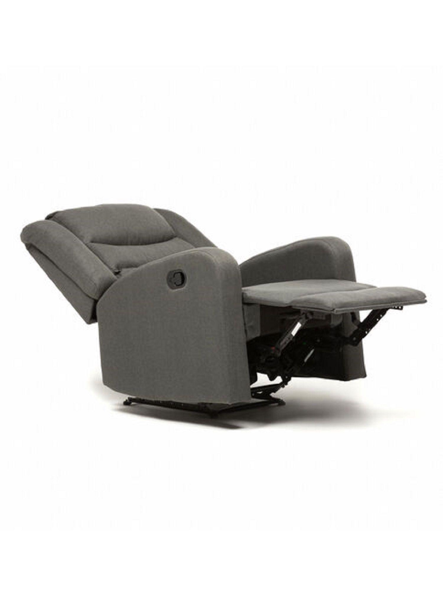 Berger Reclinable de Lino Gris Daniels 98014GR-2