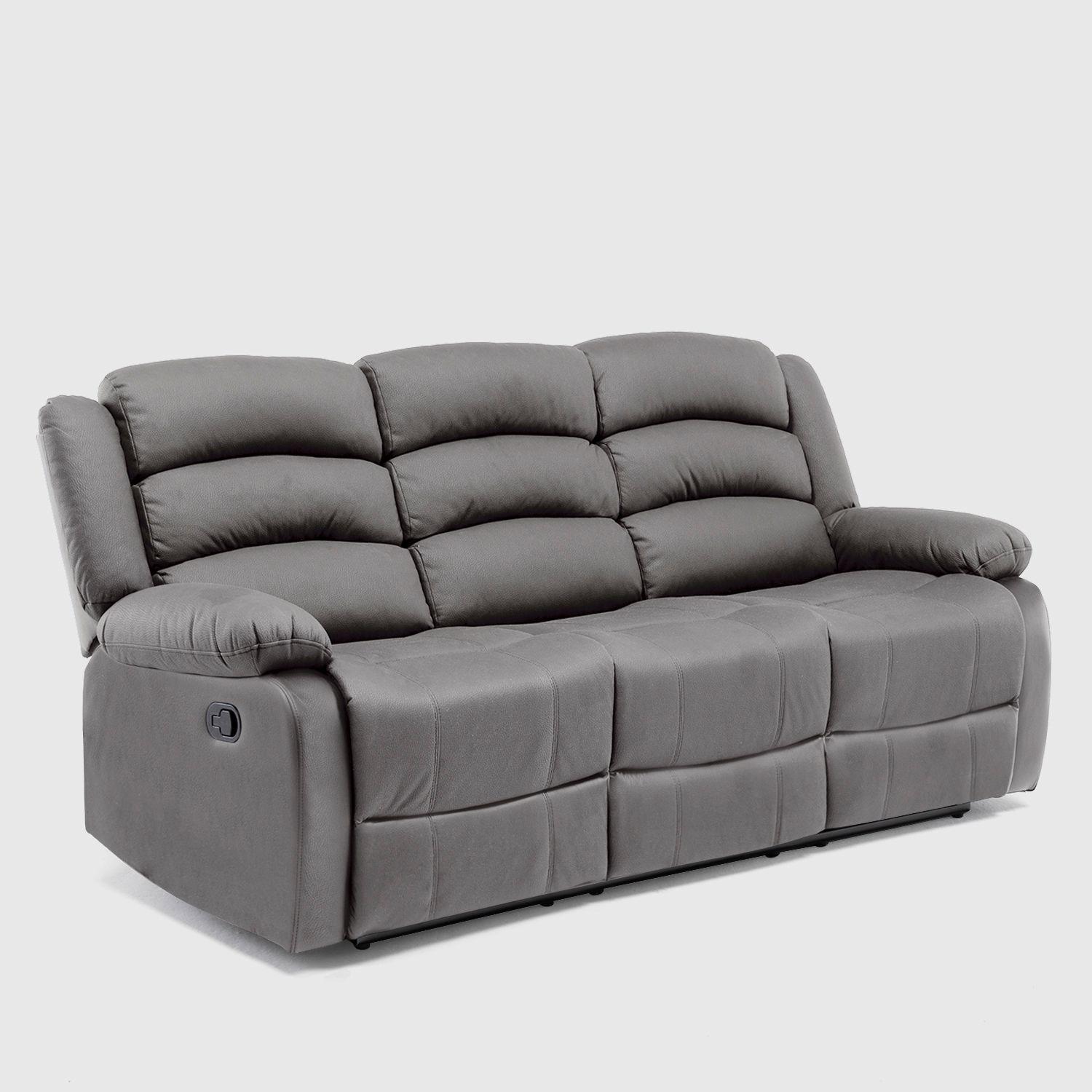 Living Reclinable 3 Cuerpos + 2 Bergers New Praga Set8041FF-3