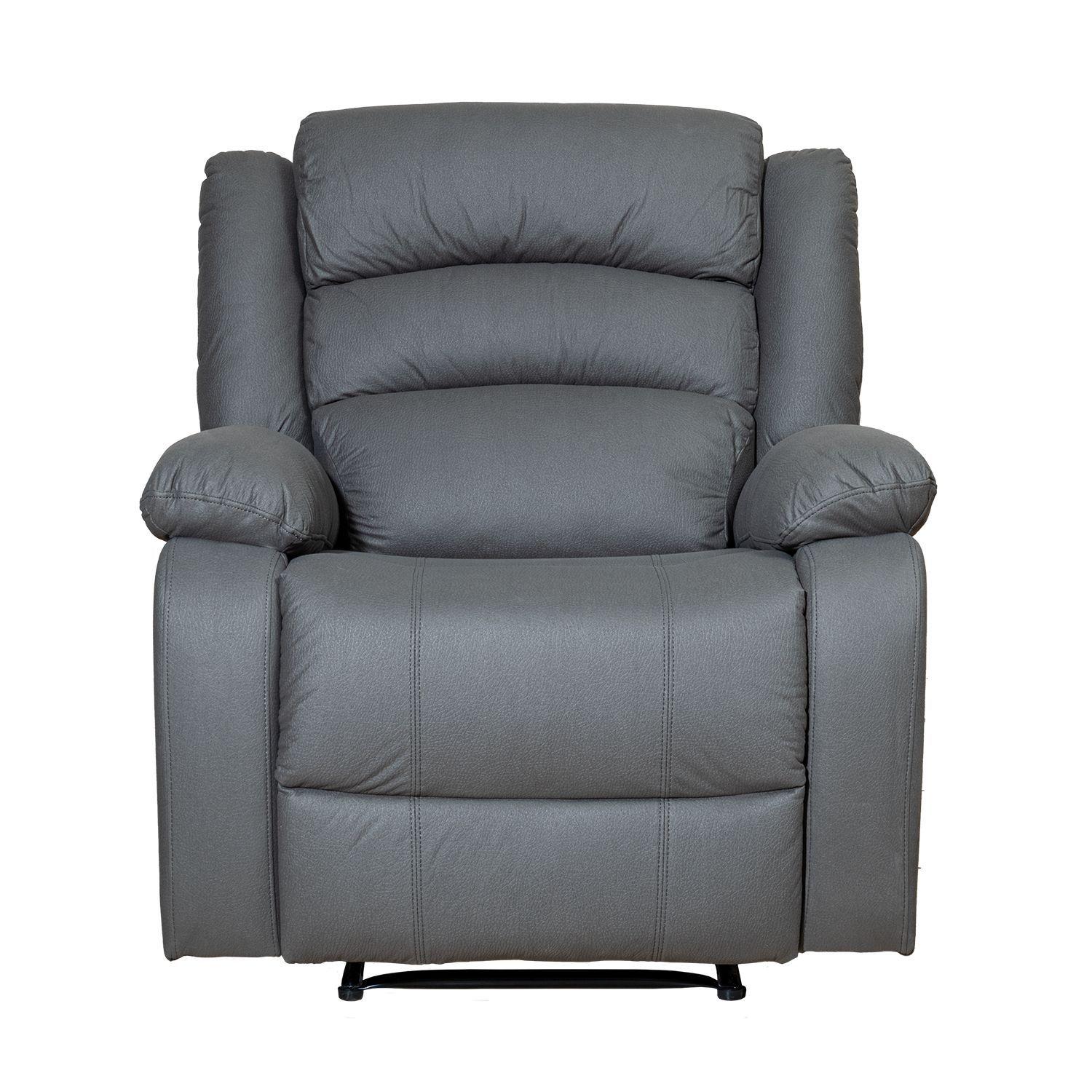 Living Reclinable 3 Cuerpos + 2 Bergers New Praga Set8041FF-6