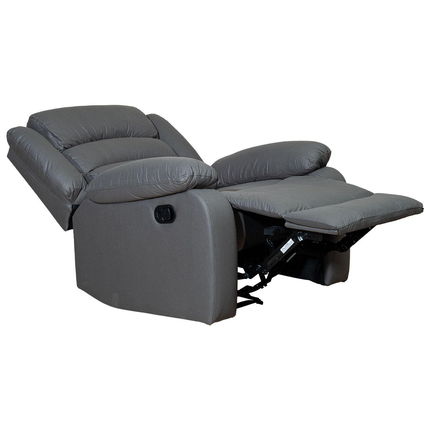 Living Reclinable 3 Cuerpos + 2 Bergers New Praga Set8041FF-7