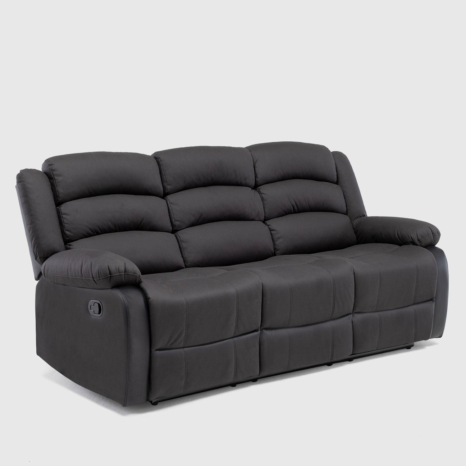 Living Reclinable 3 Cuerpos + 2 Bergers New Praga Set8041FF-7