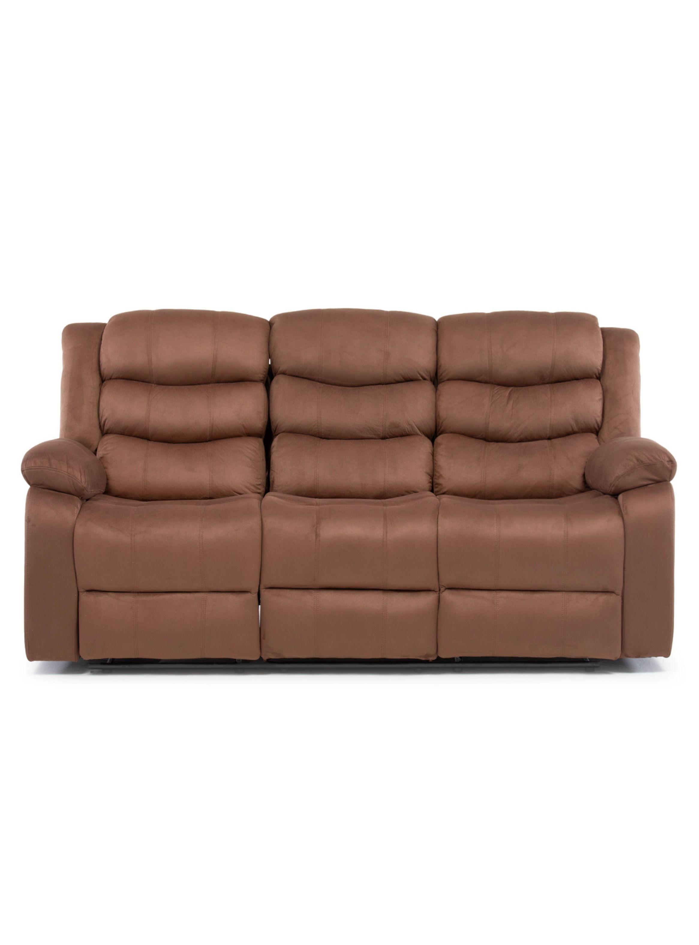 Living Reclinable Sofá 3 Cuerpos + Sofá 2 Cuerpos + Berger Norman SET2011L-1