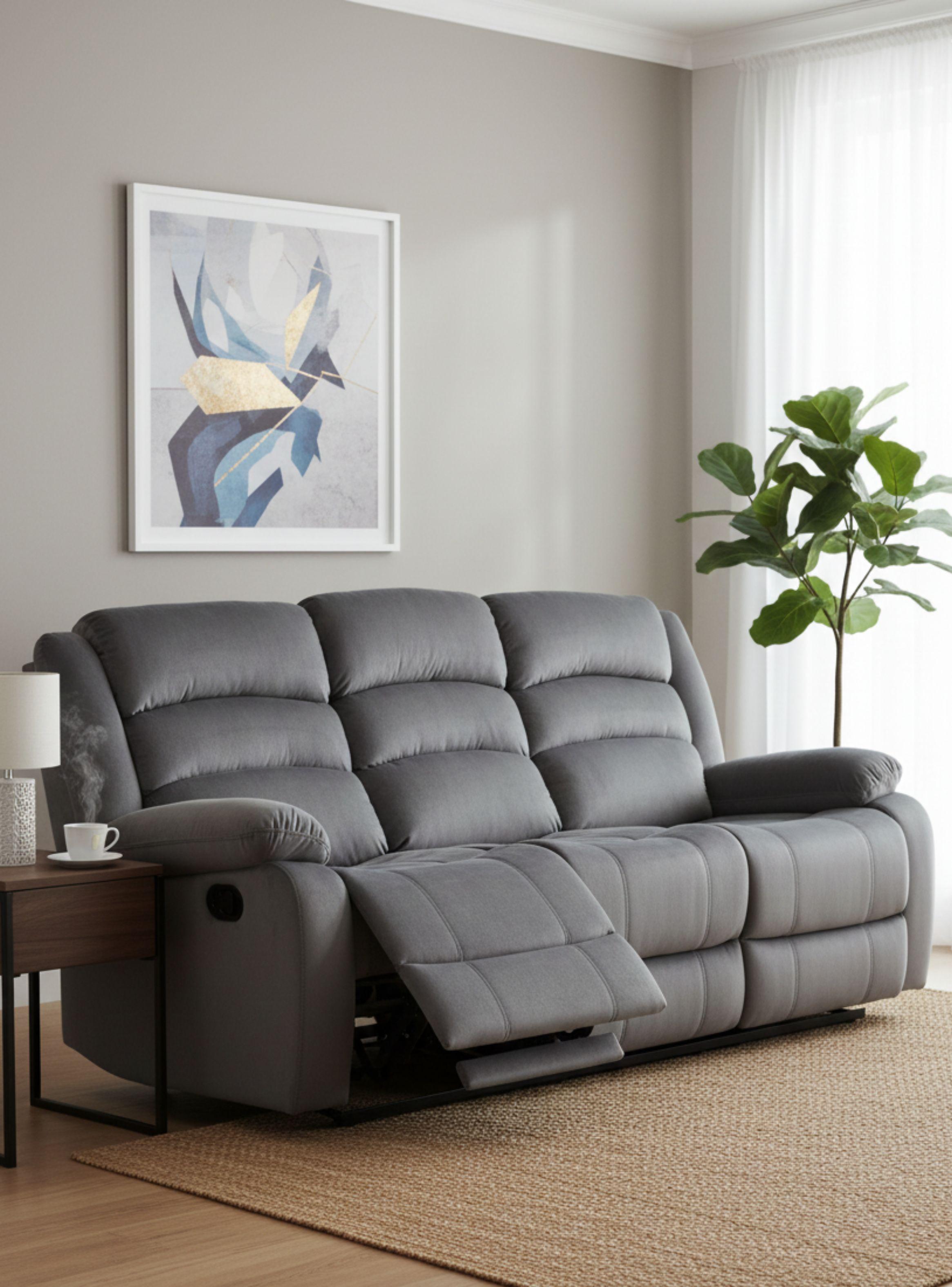 Sofá 3 Cuerpos Reclinable Martell Daniels 98060s-0