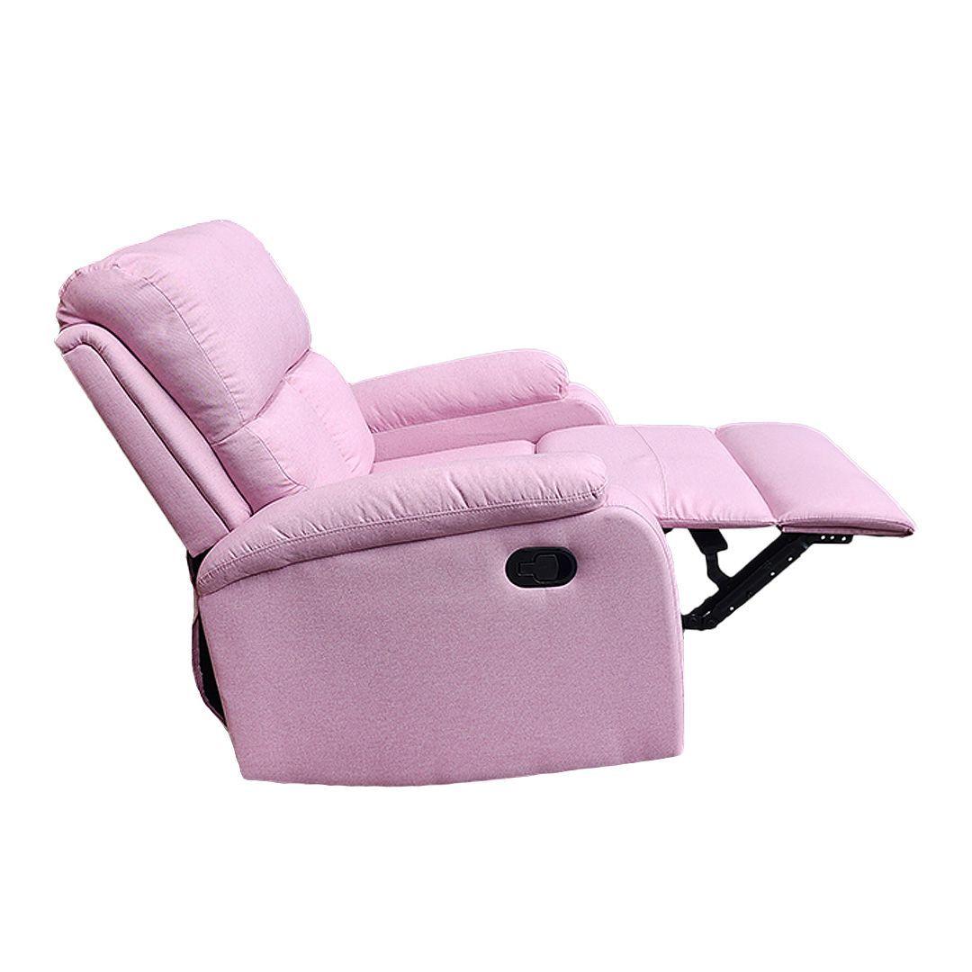  Berger Reclinable de Lino Rosa Matheus VS8070BPK-2