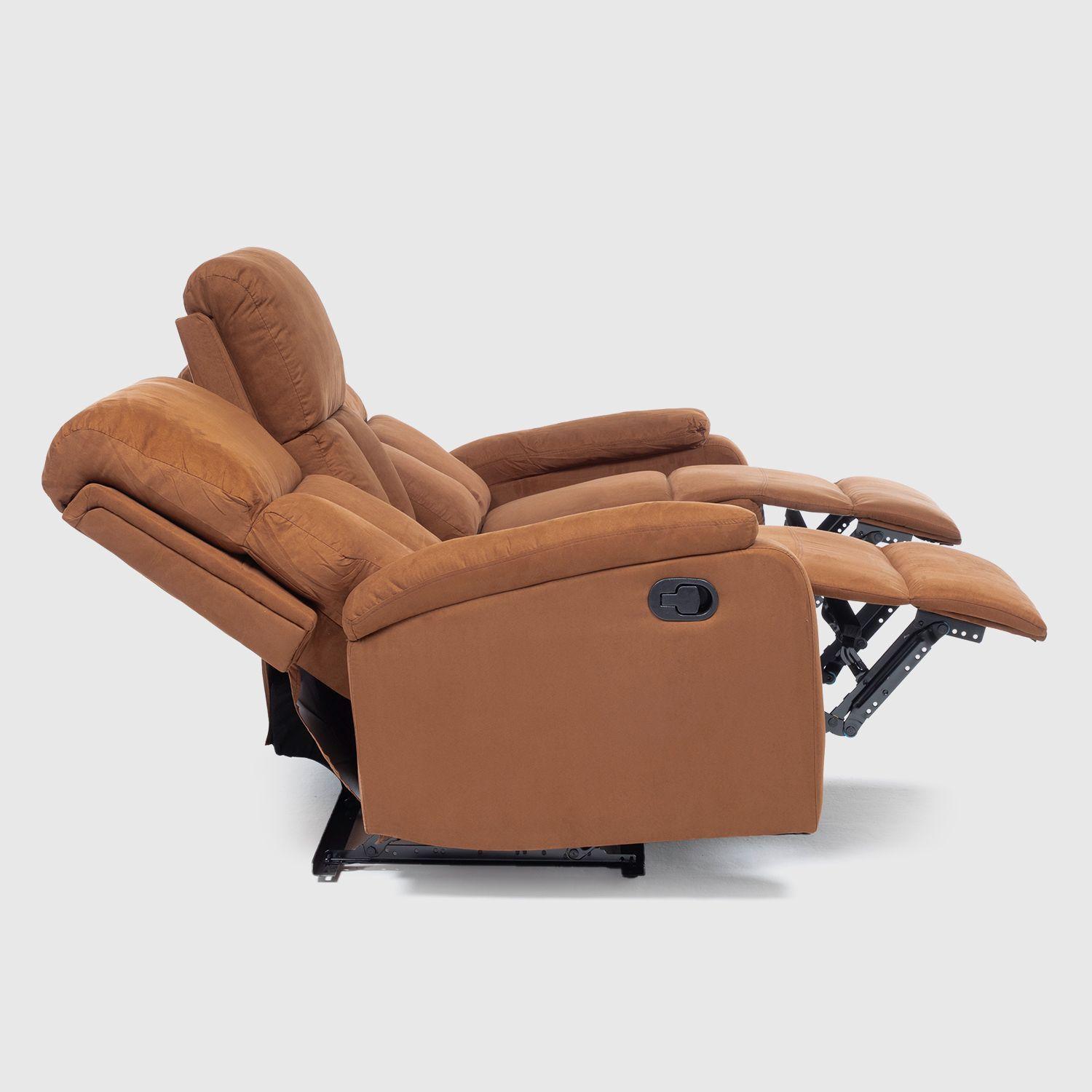 Sofá 3 Cuerpos Reclinable Moderno Matheus Café Vs8070sbr-5