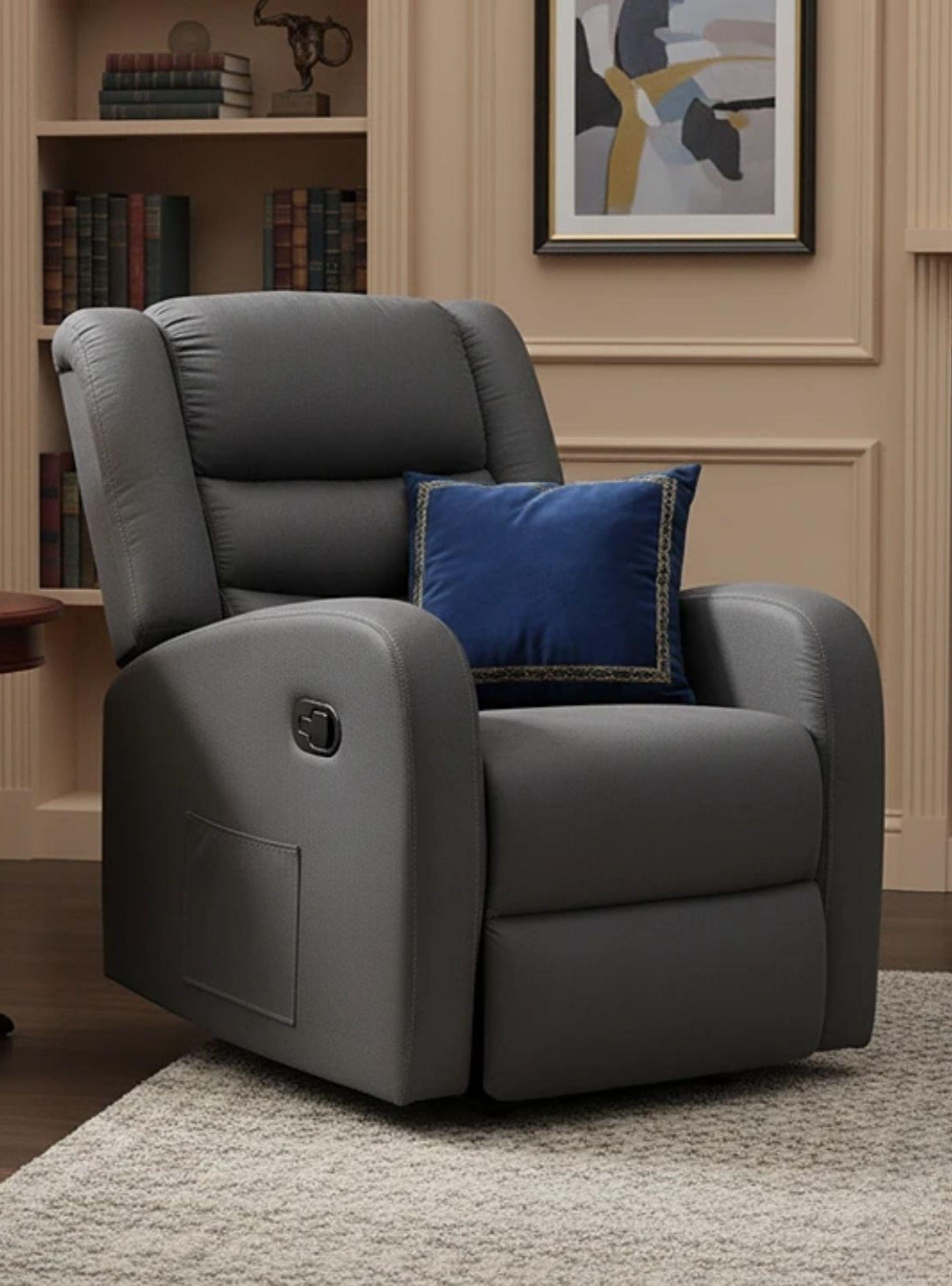 Berger Reclinable Virgil Masajeador Gris FG98013MGR-0