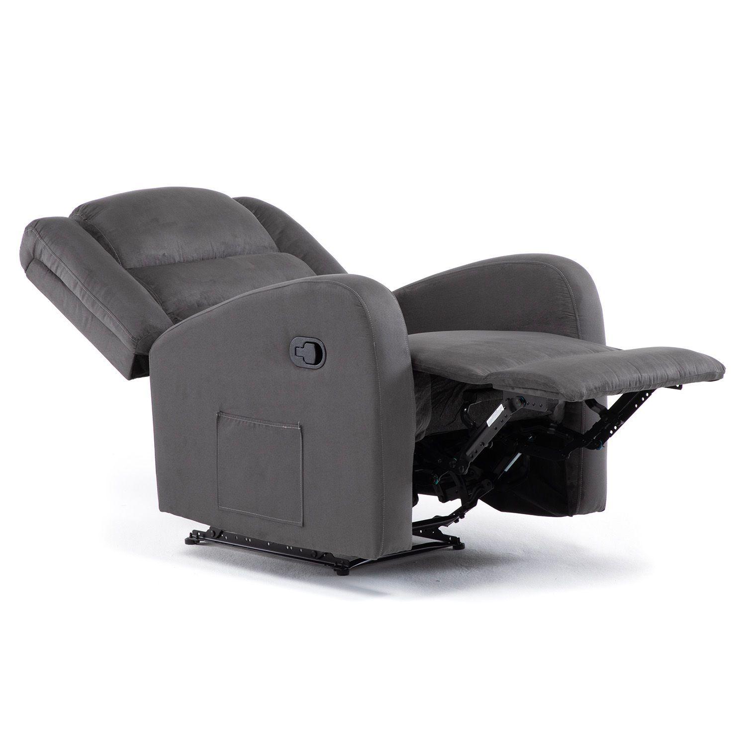 Berger Reclinable Virgil Masajeador Gris FG98013MGR-3