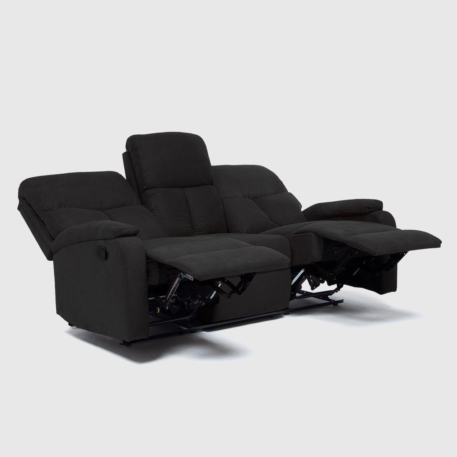 Sofá 3 Cuerpos Reclinable Moderno Matheus VS8070S-3
