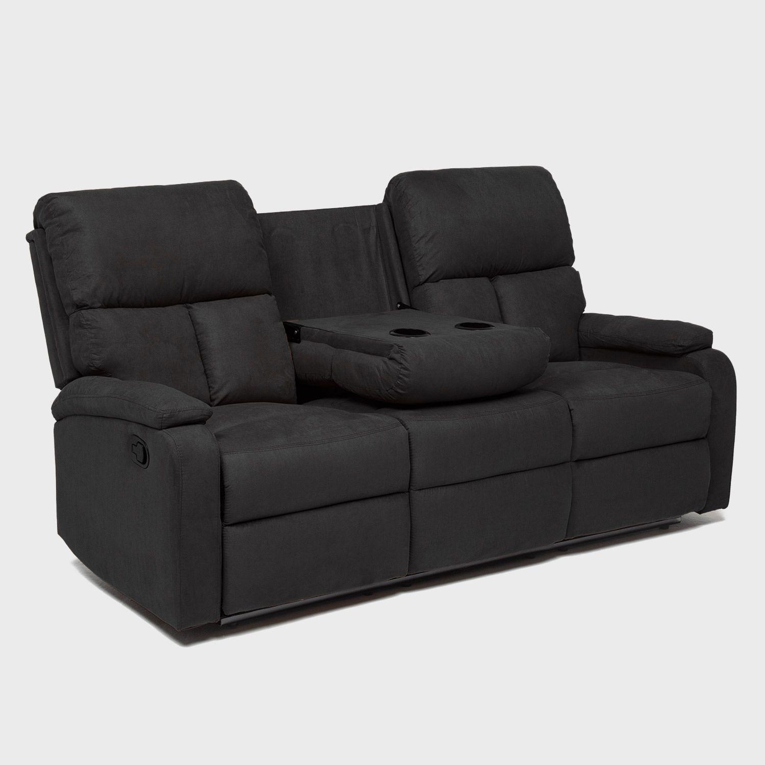  Sofá 3 Cuerpos Reclinable Moderno Matheus VS8070S-6