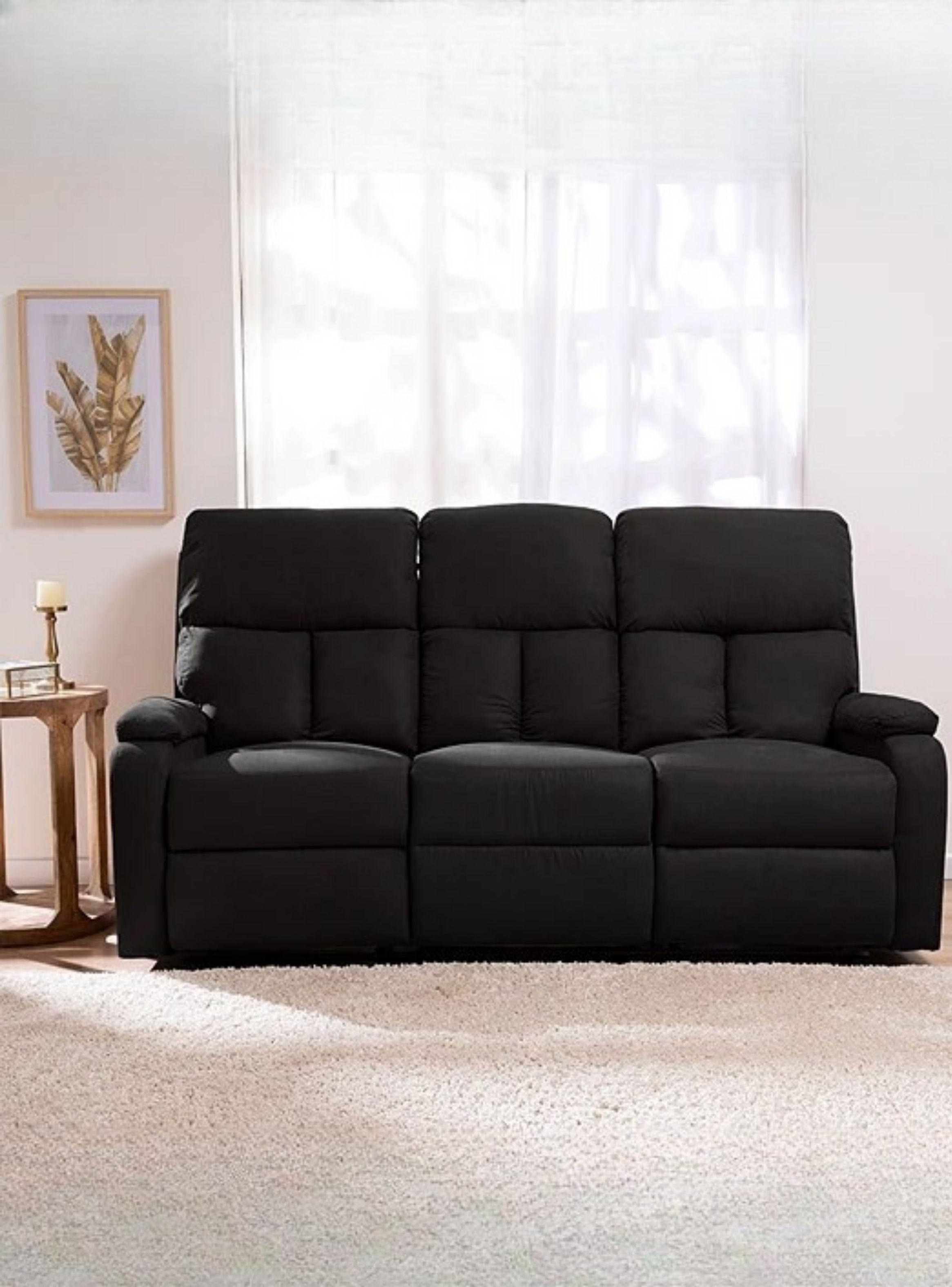  Sofá 3 Cuerpos Reclinable Moderno Matheus VS8070S-0