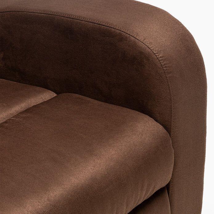 Berger Reclinable Living Masajeador + Mesa Lateral Blanca-5