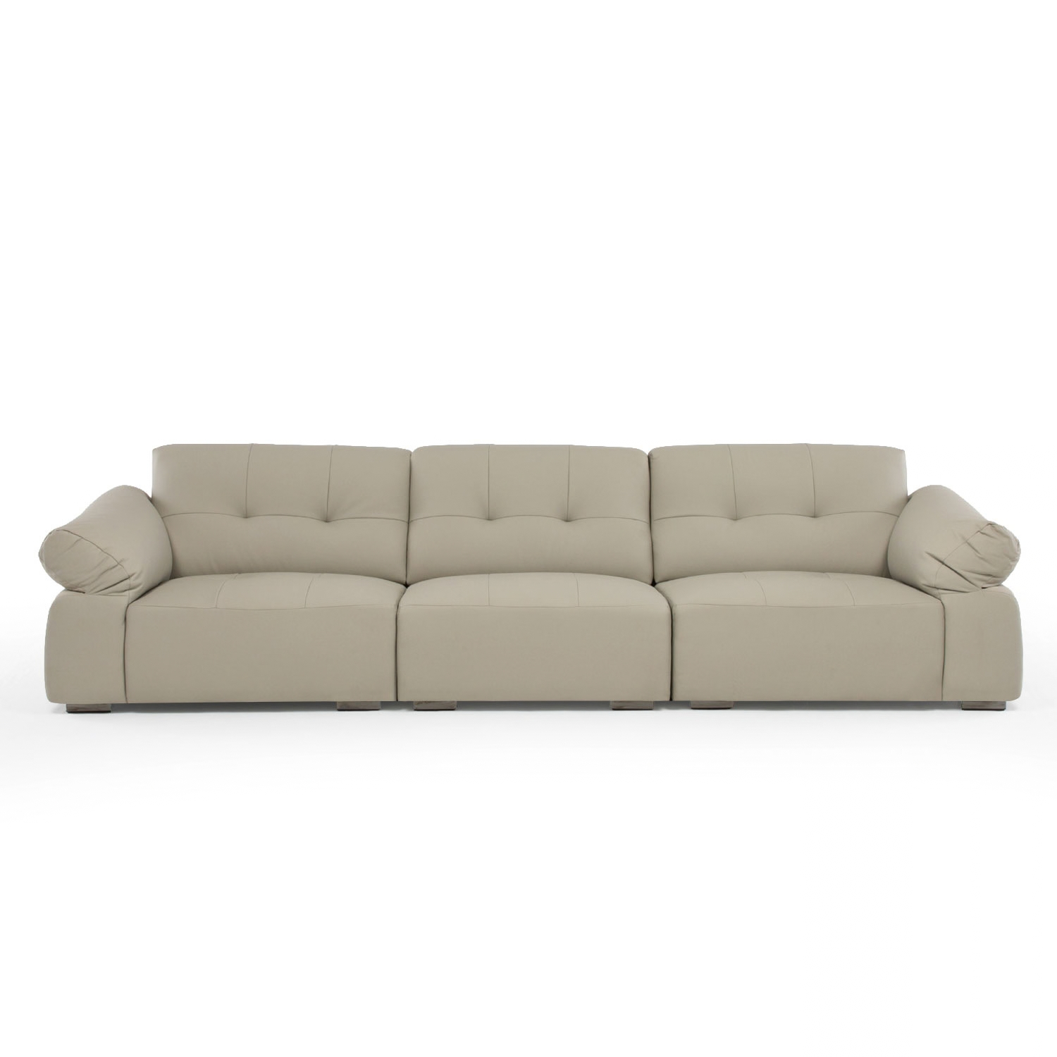 Sofá para Living 3 Módulos Génova Crema 5 Personas-2