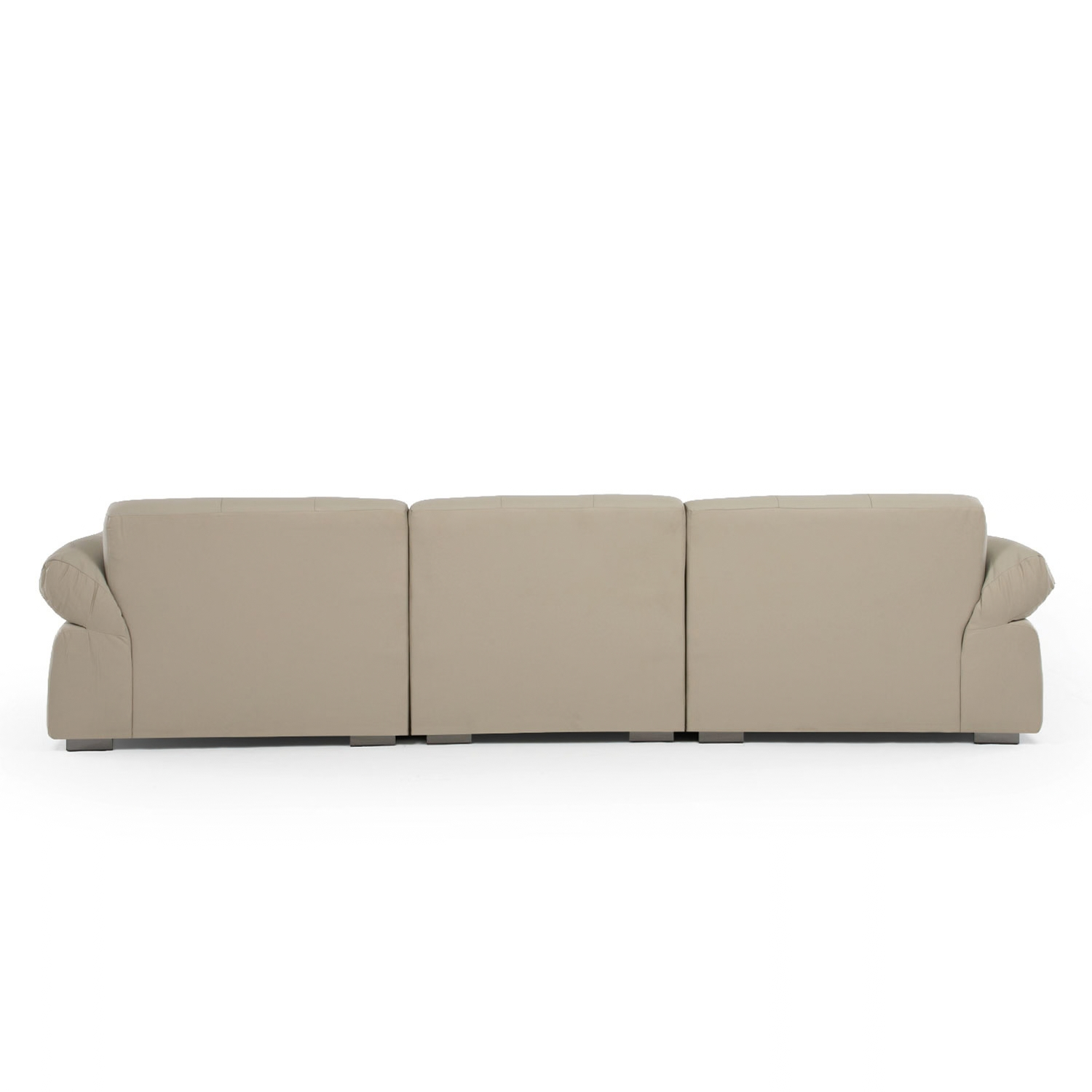 Sofá para Living 3 Módulos Génova Crema 5 Personas-6
