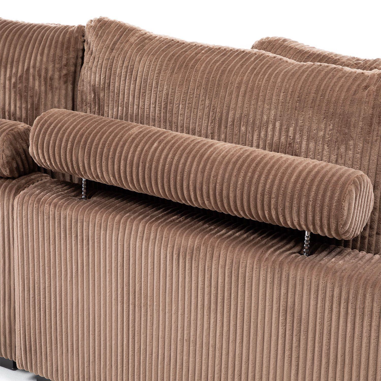 Sofá Seccional Izquierdo Moderno Kansas-7