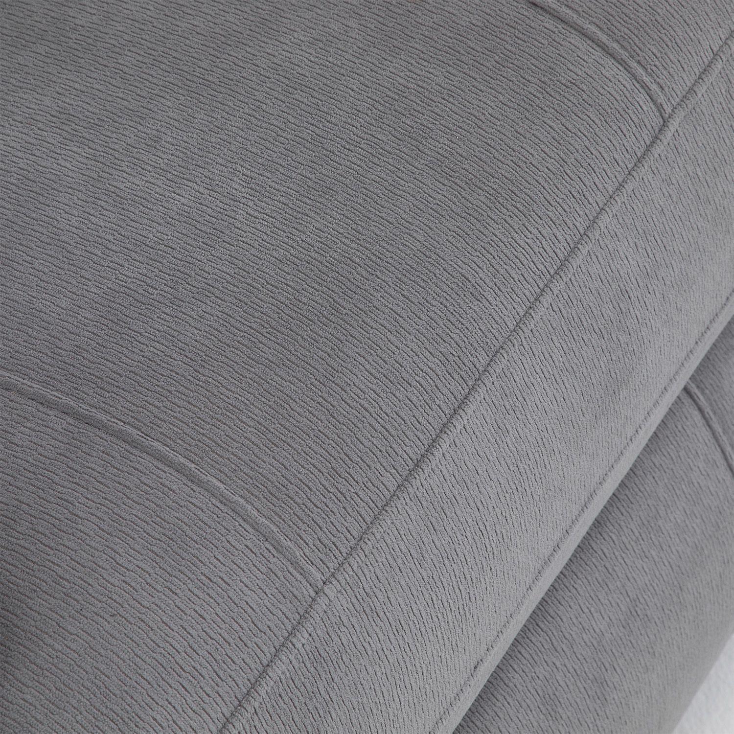 Living Reclinable Sofá 3 Cuerpos + 2 Bergers Eléctricos Montana Gris KM807RS-7