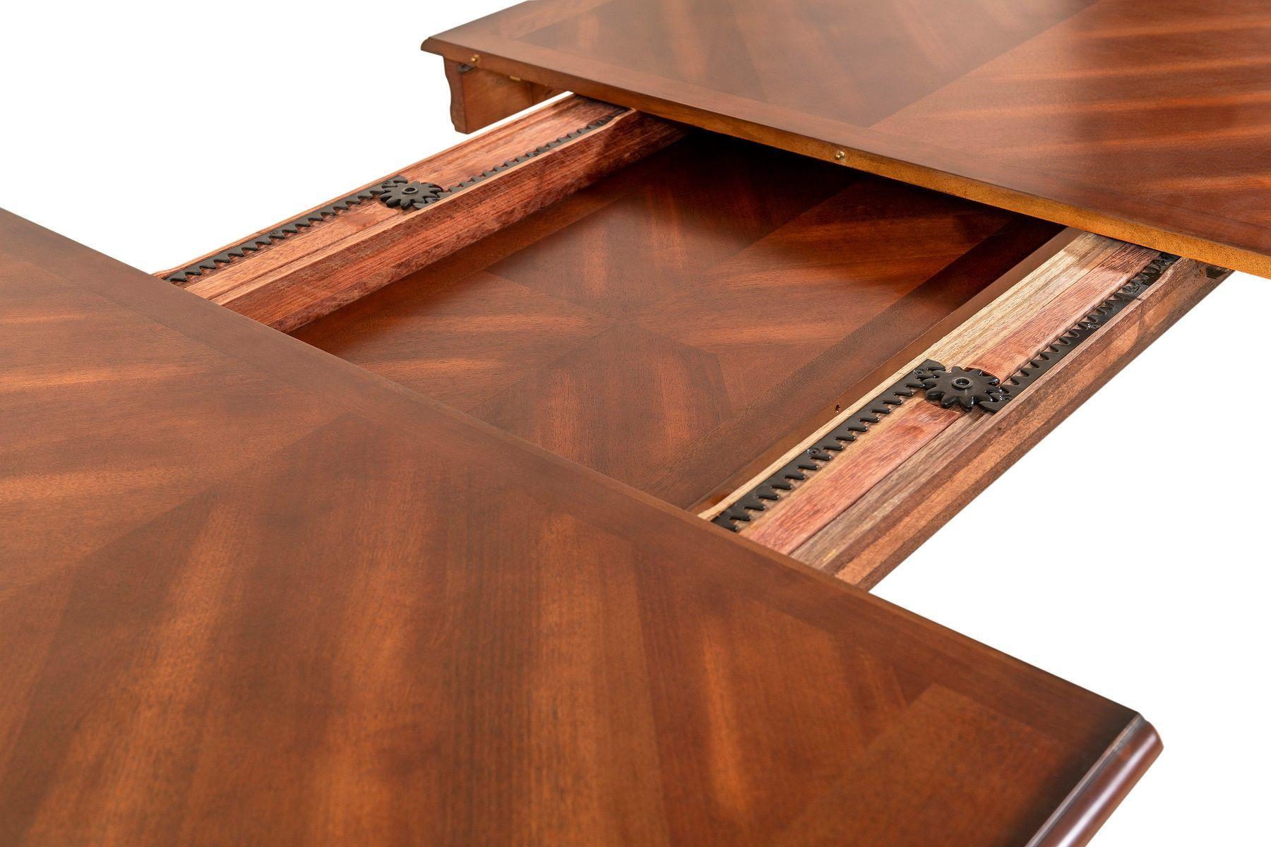 Mesa Comedor Tradicional + 6 Sillas y 2 Sitiales Texas D6800-3