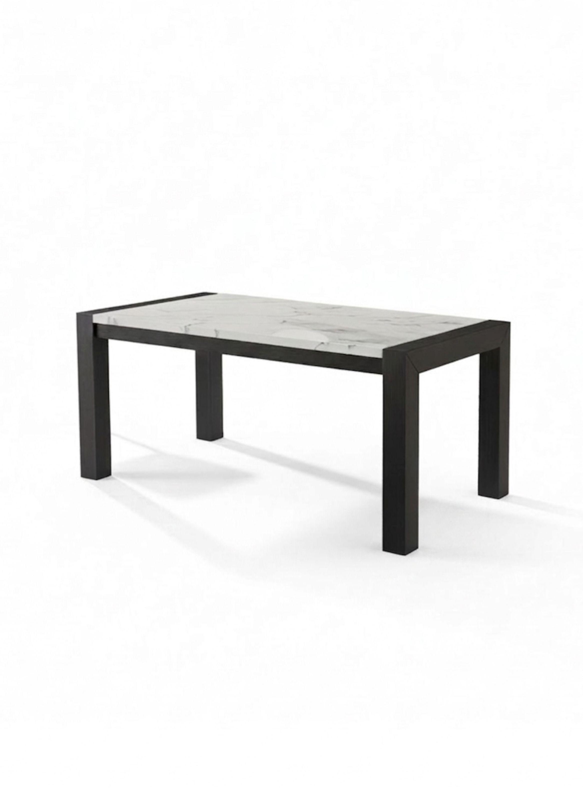 Mesa de Comedor Moderna Belice Blanco-1