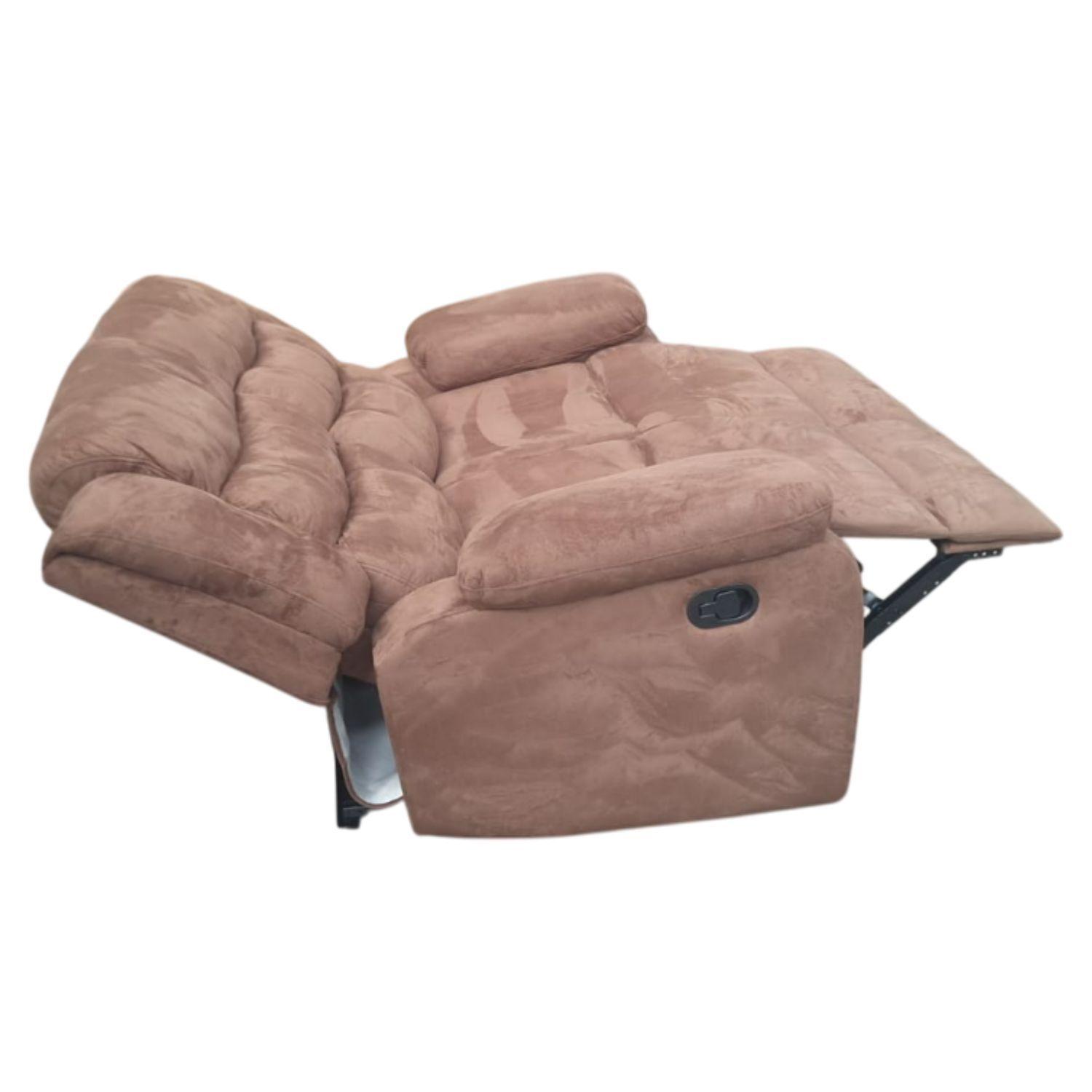Living Reclinable Sofá 3 Cuerpos + 1 Sofá 2 Cuerpos  Norman SET2011LF2-4