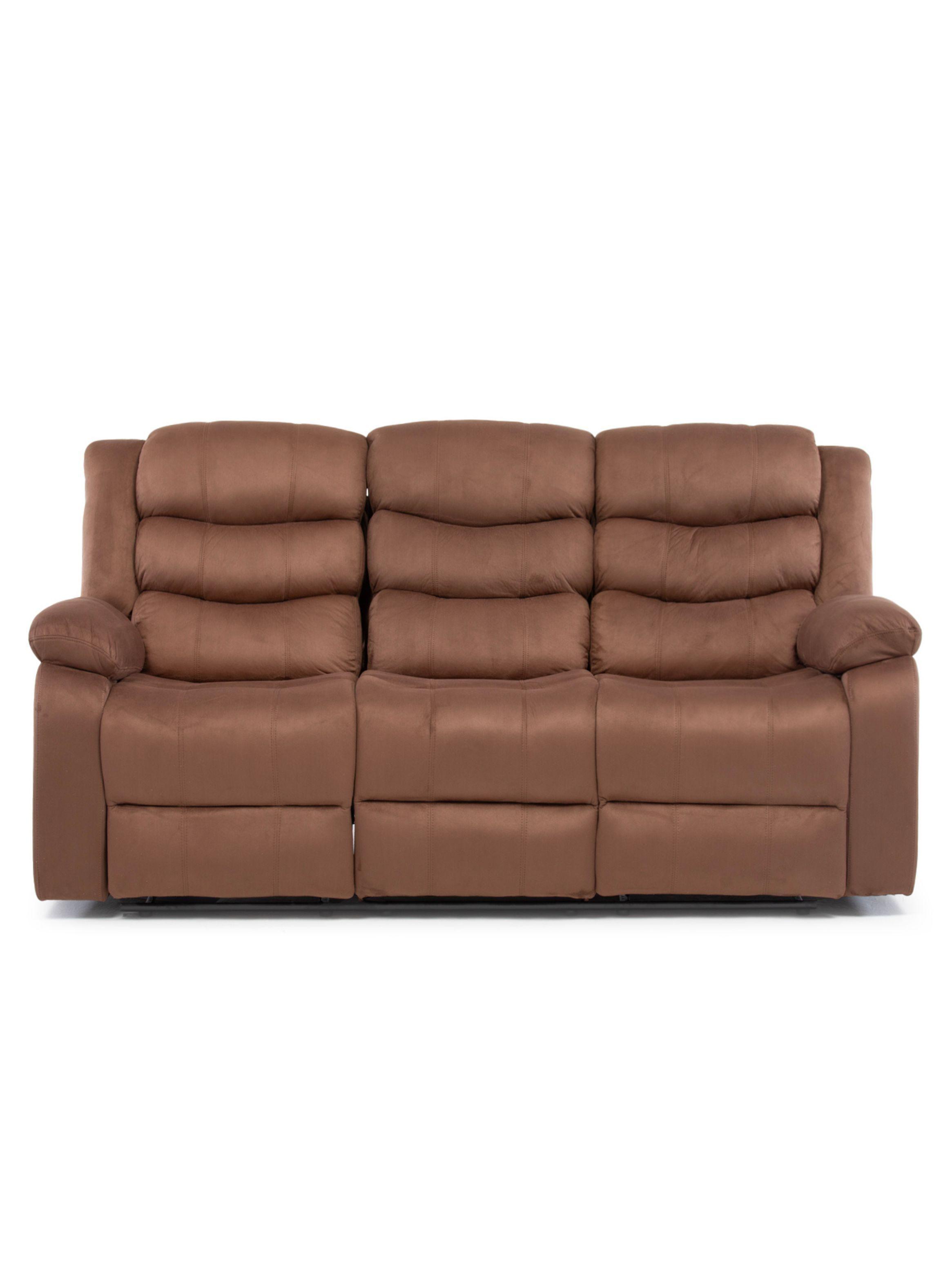 Living Reclinable Sofá 3 Cuerpos + 1 Sofá 2 Cuerpos  Norman SET2011LF2-1