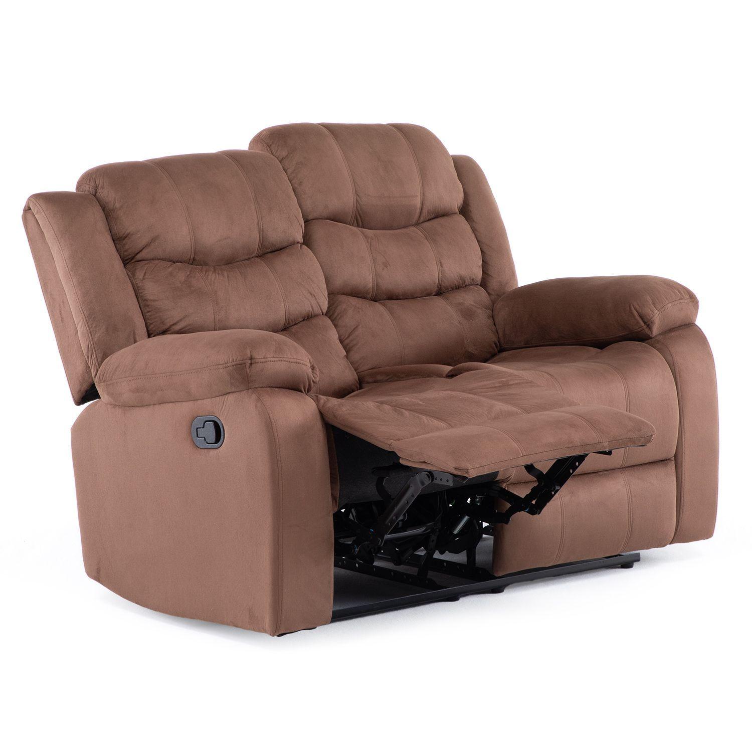 Living Reclinable Sofá 3 Cuerpos + 1 Sofá 2 Cuerpos  Norman SET2011LF2-4