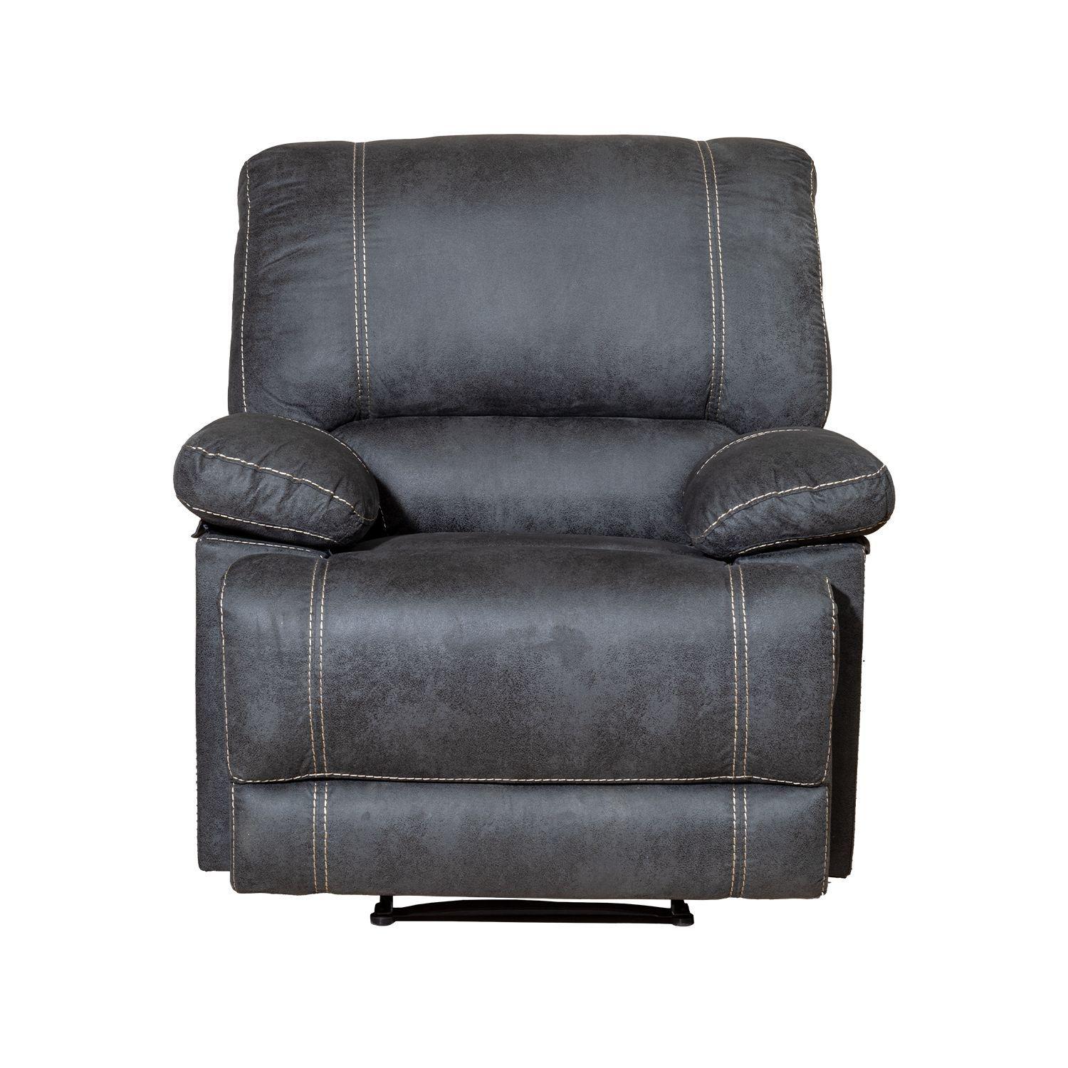 Berger Reclinable Moderno Castle Gris 98023GR-4