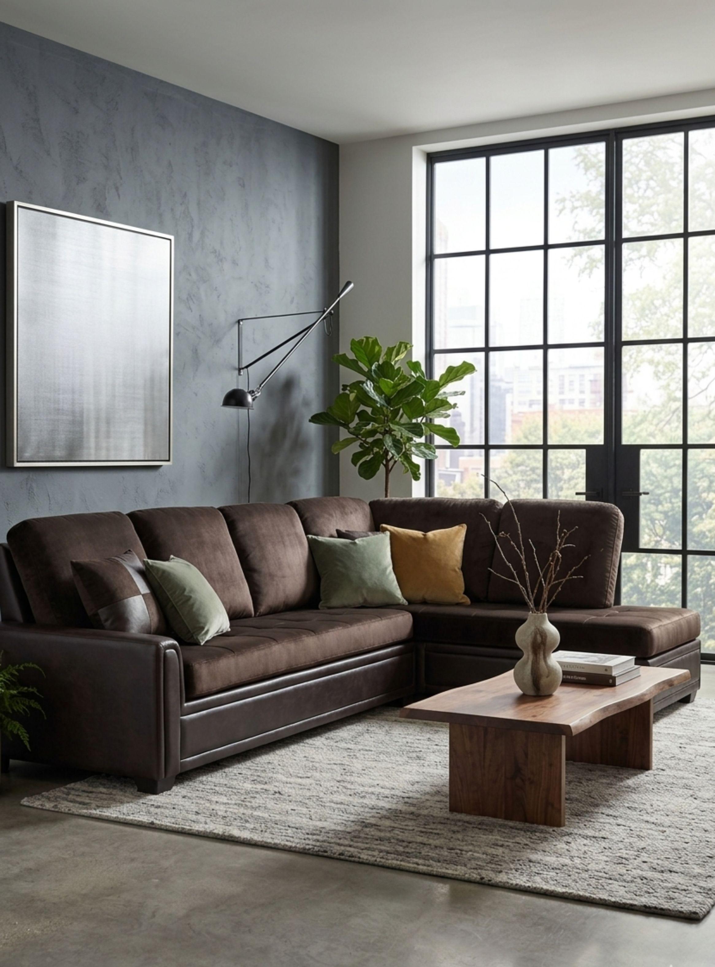 Sofa Seccional Nevada Derecho Daniels 5000MOKA-0