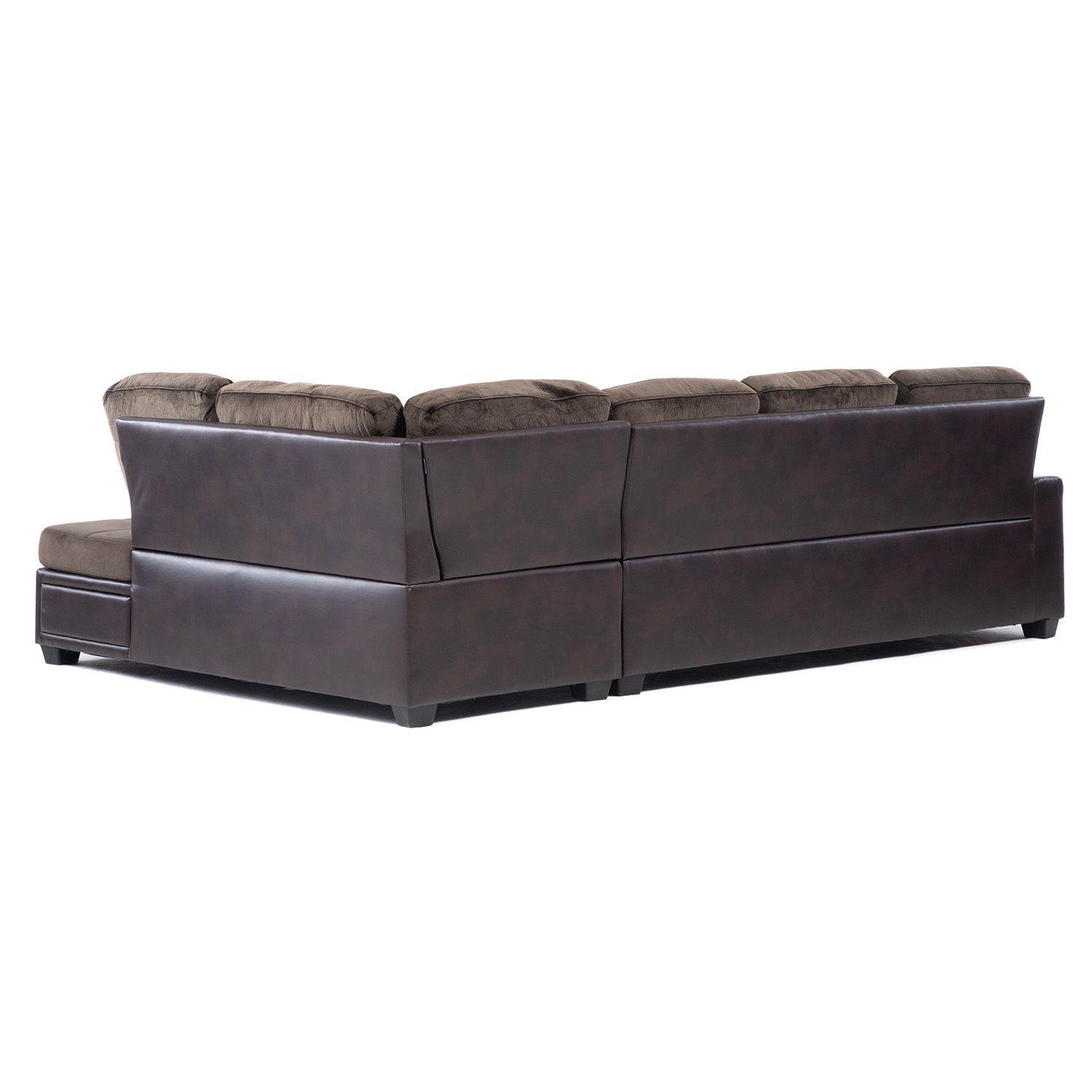 Sofa Seccional Nevada Derecho Daniels 5000MOKA-2