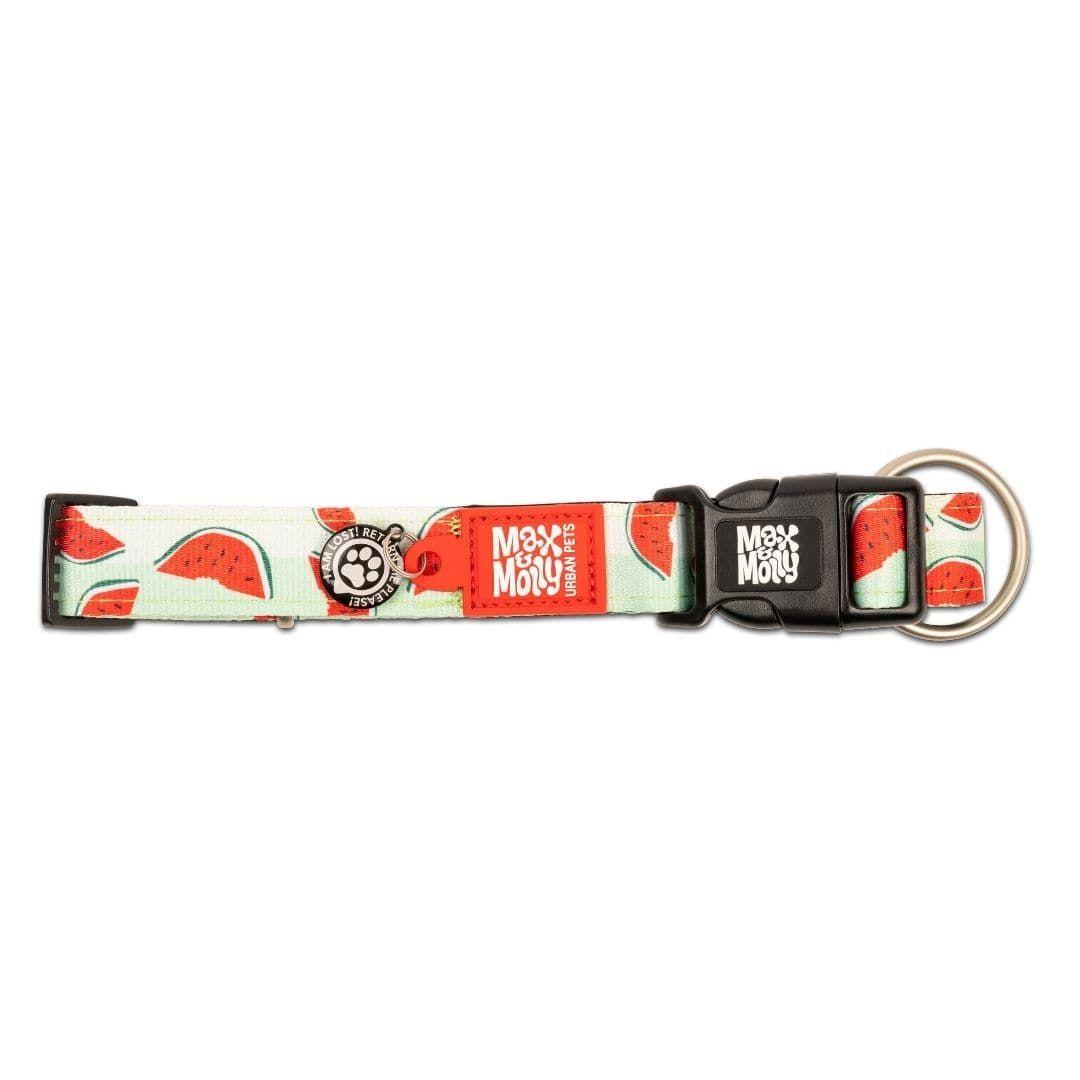 Collar Perro Max and Molly con Smart ID Watermelon-6