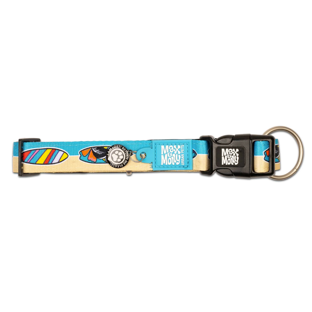 Collar Perro Max and Molly con Smart ID Aloha-2