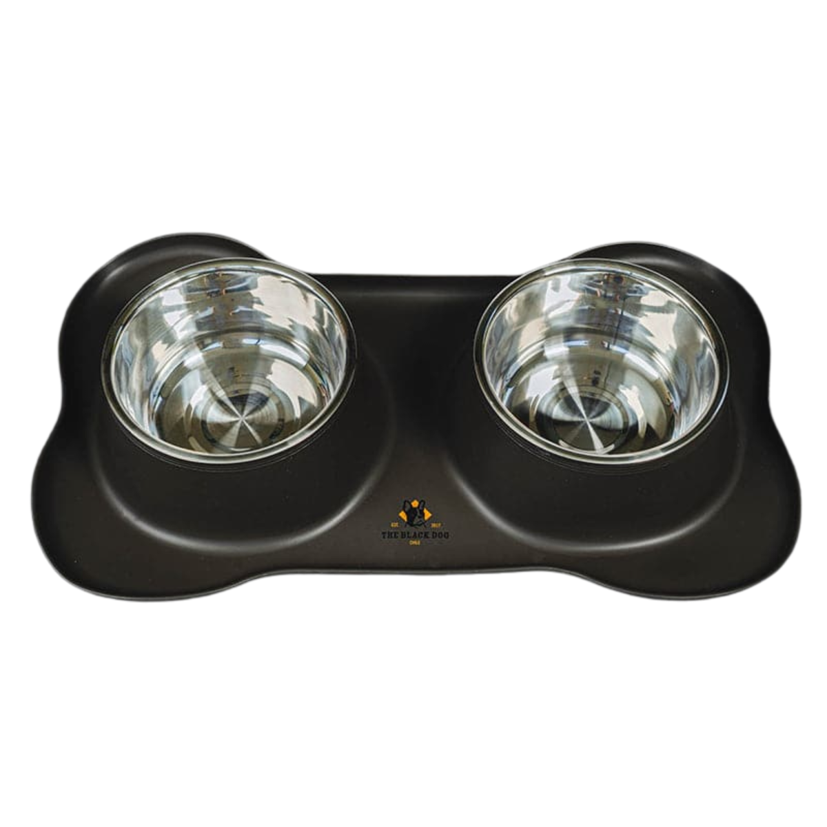 Plato Doble Para Perros De Acero Inoxidable Anti-hormigas-2