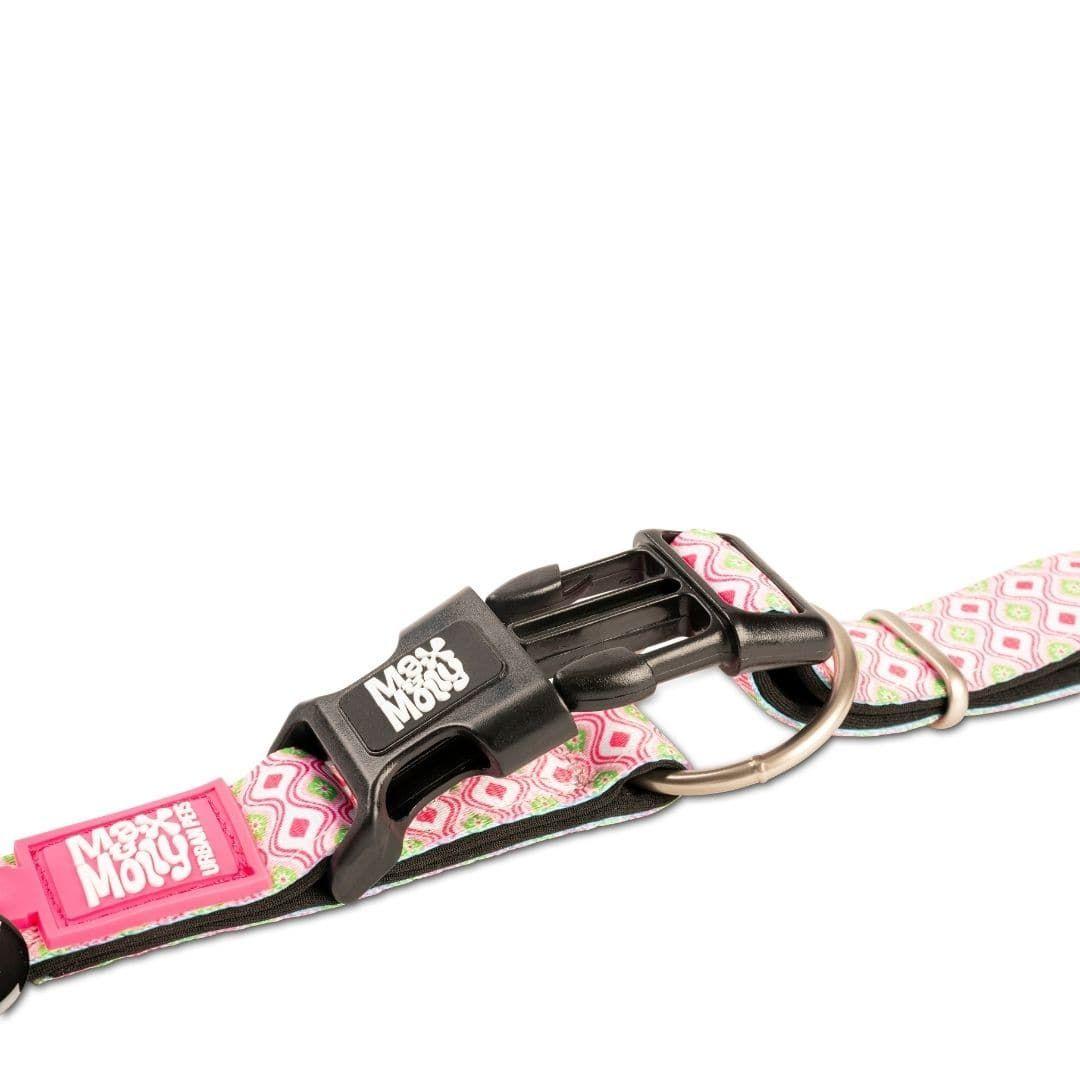 Collar Perro Max and Molly con Smart ID Retro Pink-2