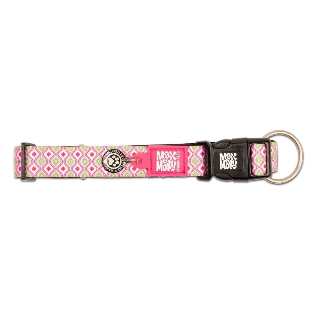 Collar Perro Max and Molly con Smart ID Retro Pink-5