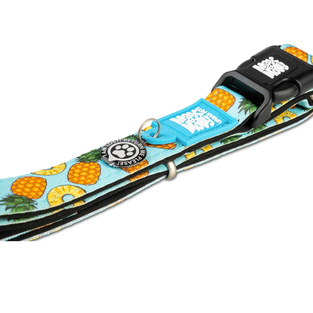 Collar Perro Max and Molly con Smart ID Sweet Pineapple-4