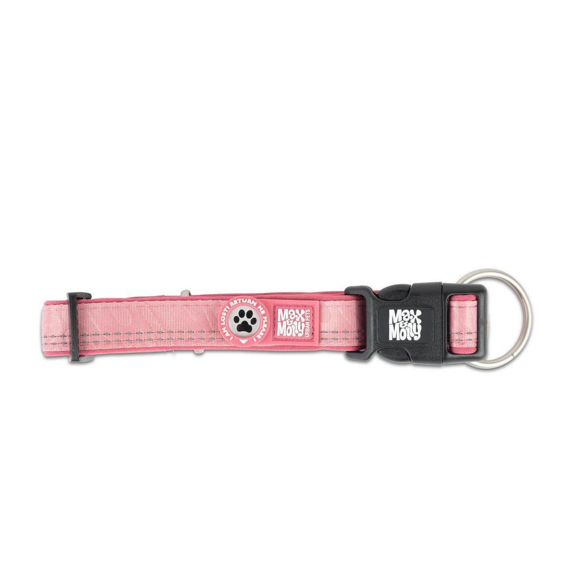 Collar Perro Max and Molly con Smart ID Matrix 2.0 Rose-3