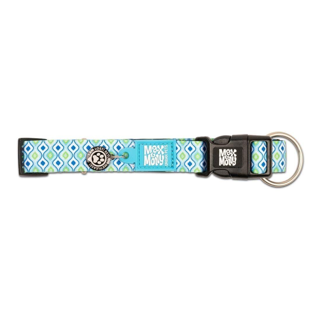 Collar Perro Max and Molly con Smart ID Retro Blue-5