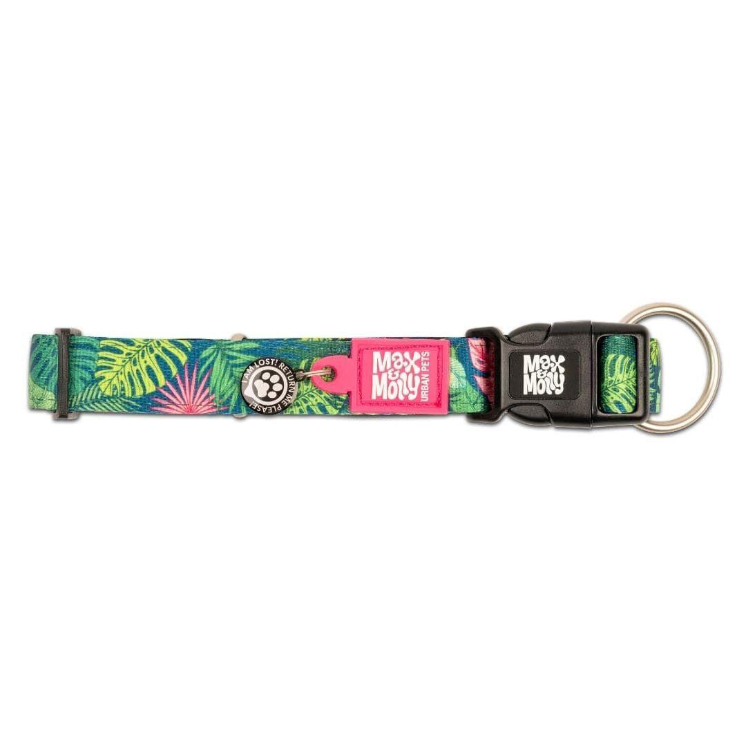 Collar Perro Max and Molly con Smart ID Tropical-5