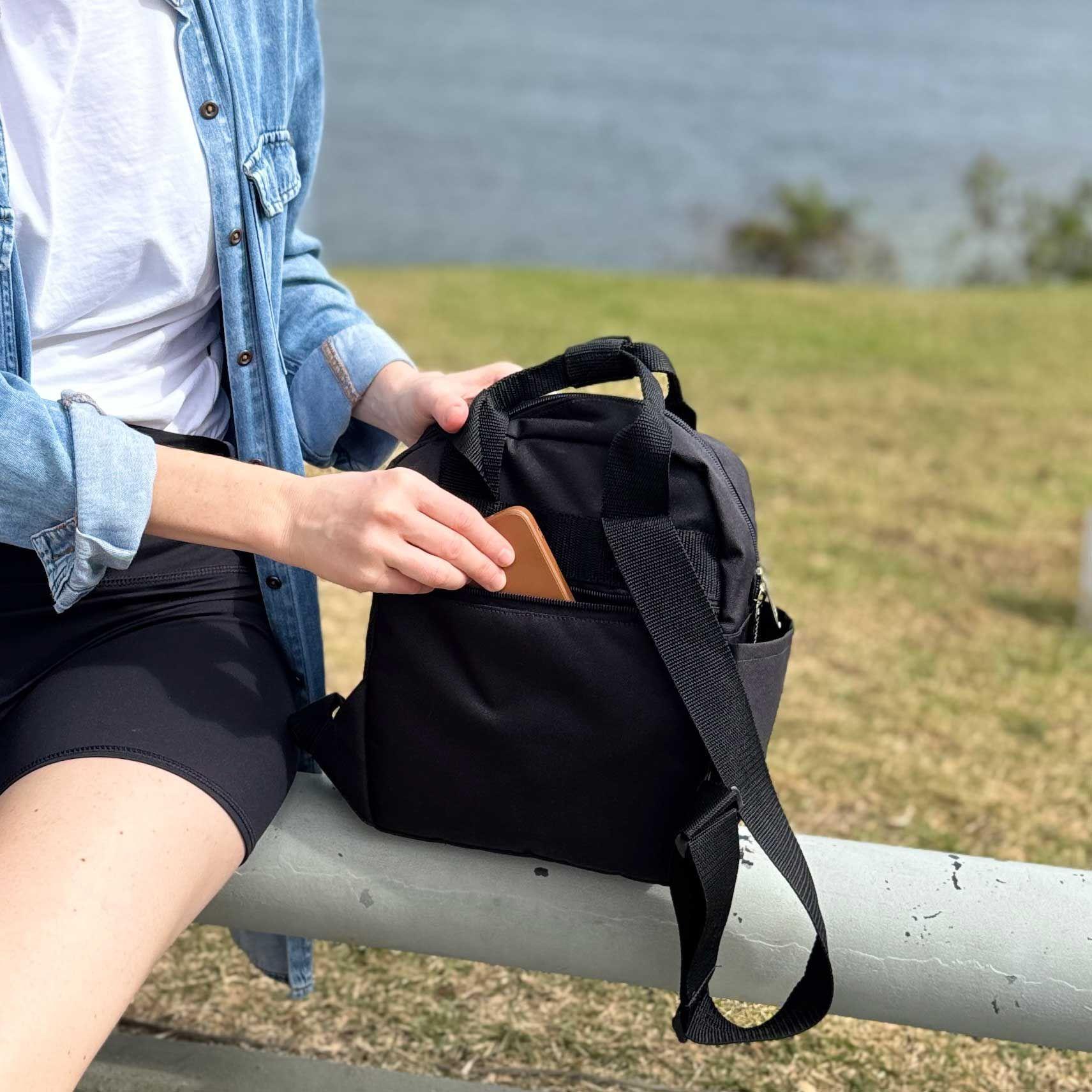 Mochila Cartera sustentable 7 lts-2