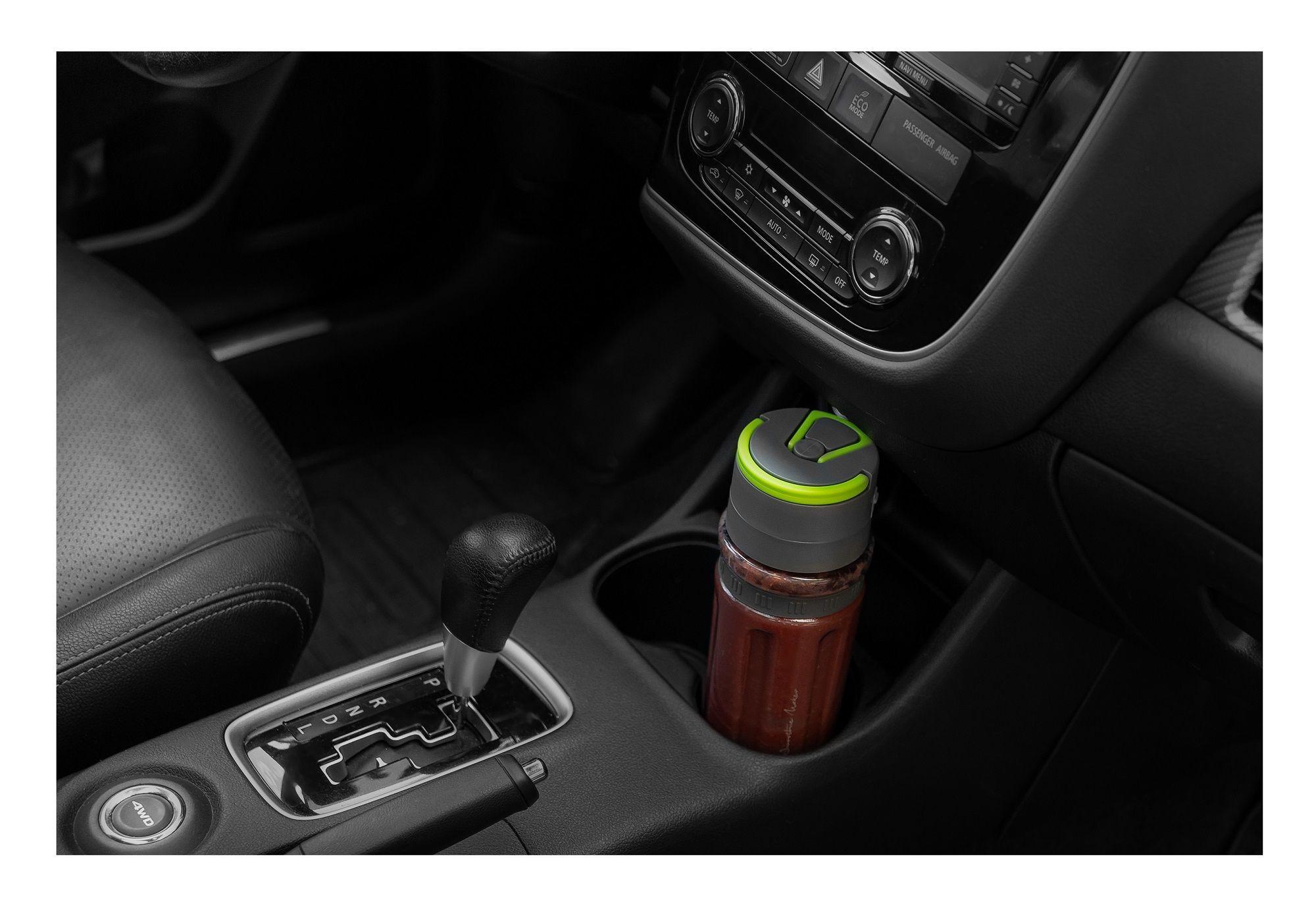 Licuadora con vasos sport y tapa sellado al vacio 800w-3