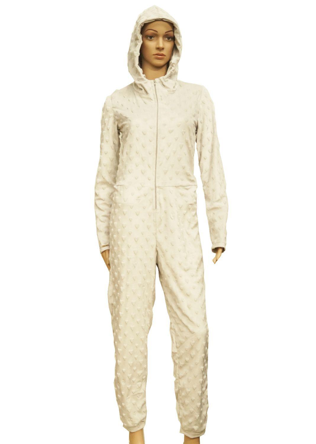 Pijama Invierno Adriana Arango Enterizo Gris-3