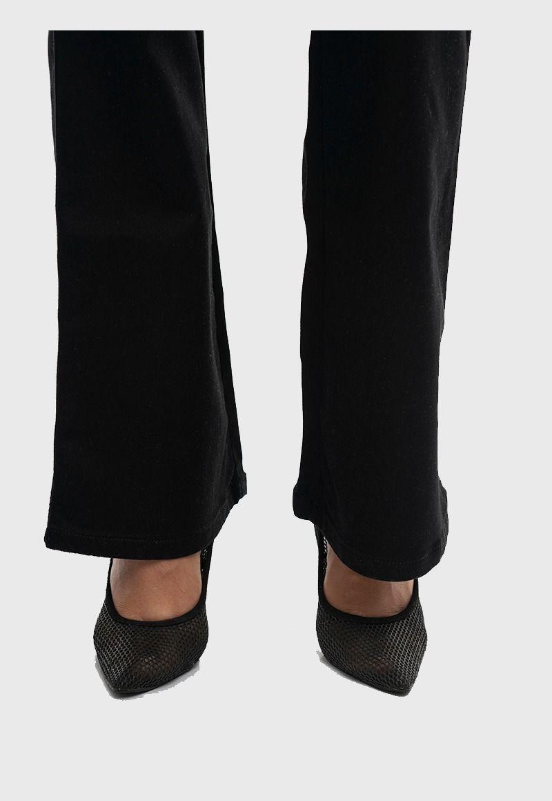 Jeans Mujer Levanta Cola Negro Fascinate 1012-2
