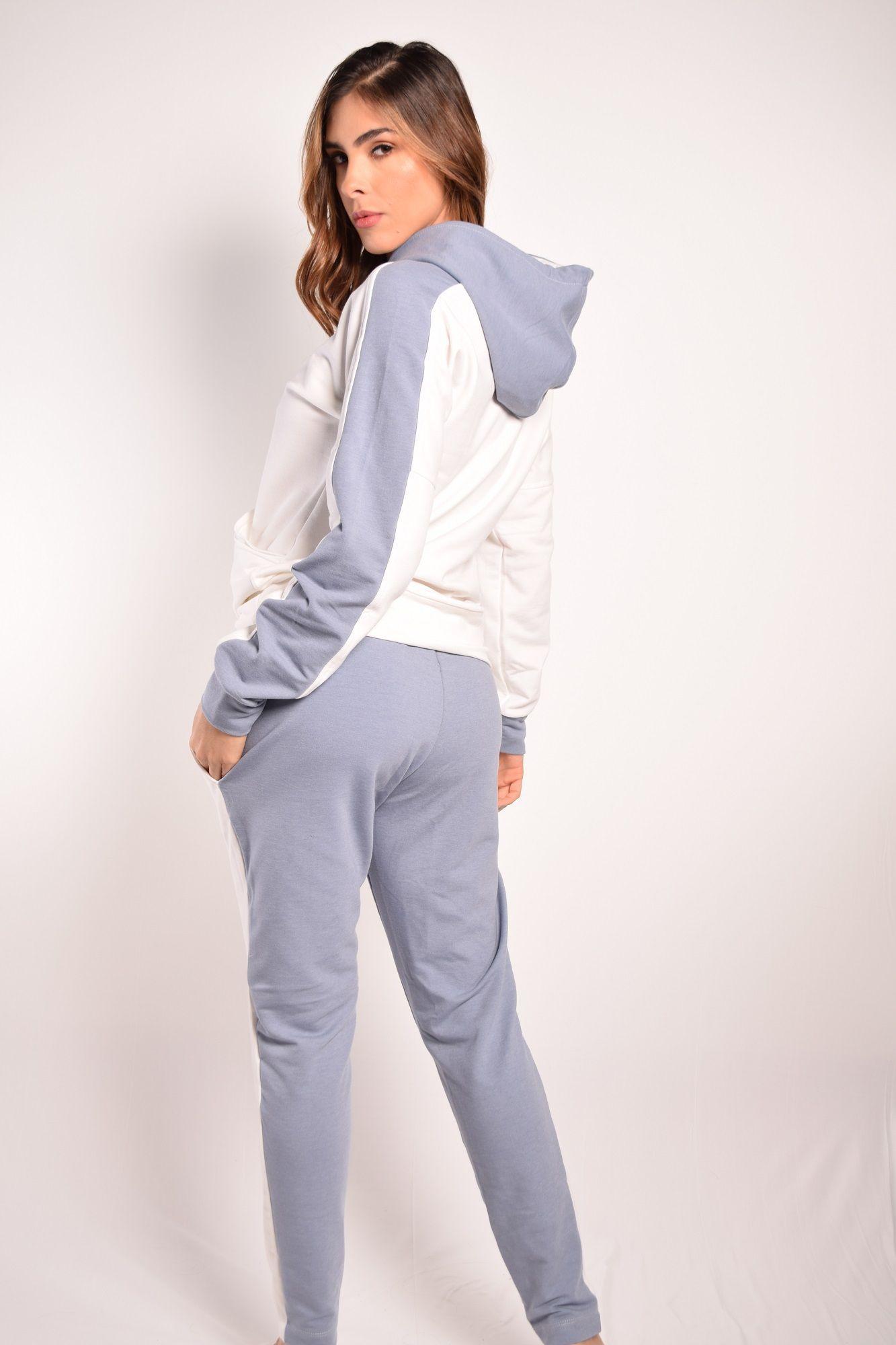 Conjunto Deportivo Dos Piezas Marfil 355-3