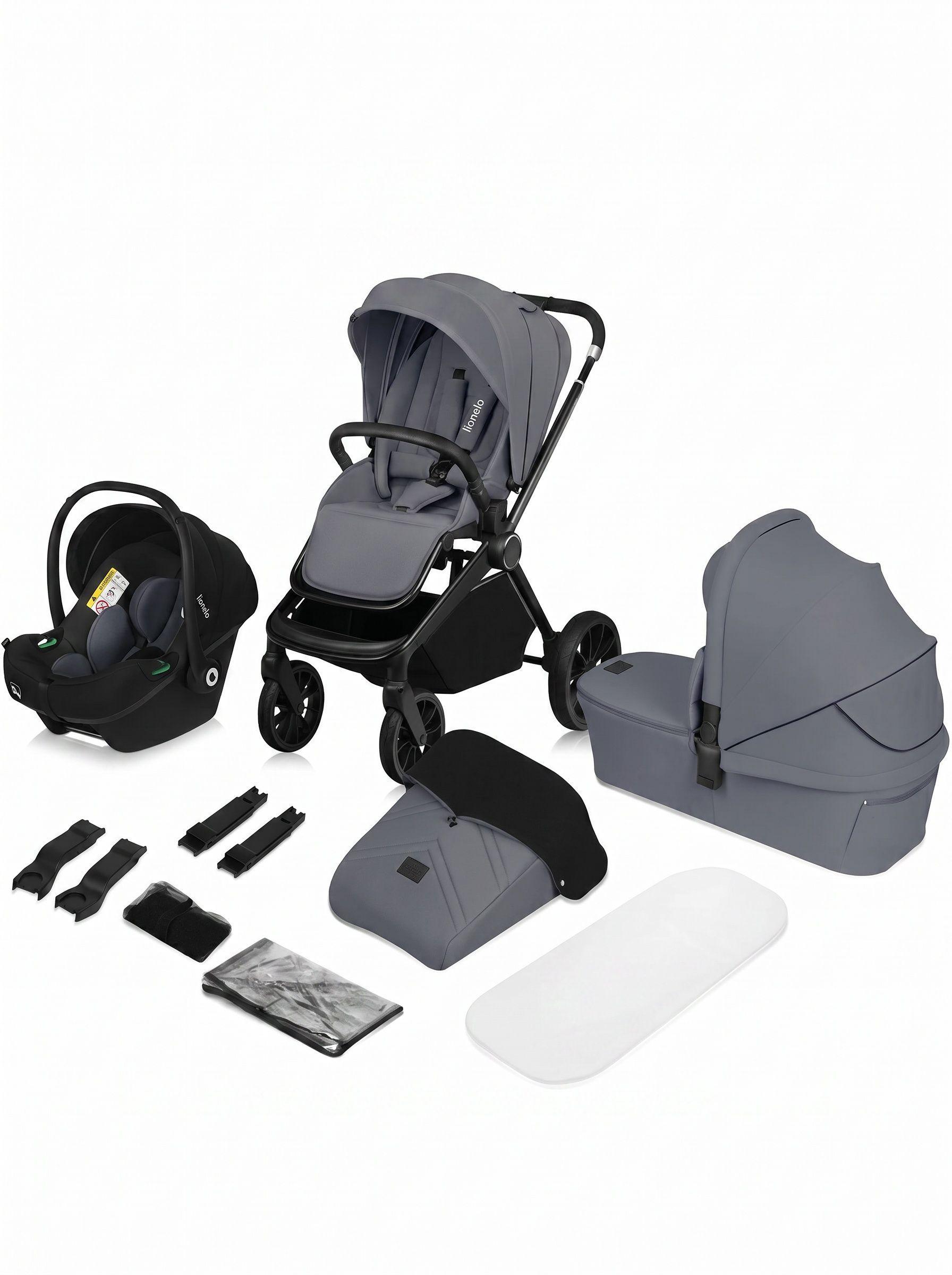 Coche Travel System Mika Plus 3 en 1 lionelo-1