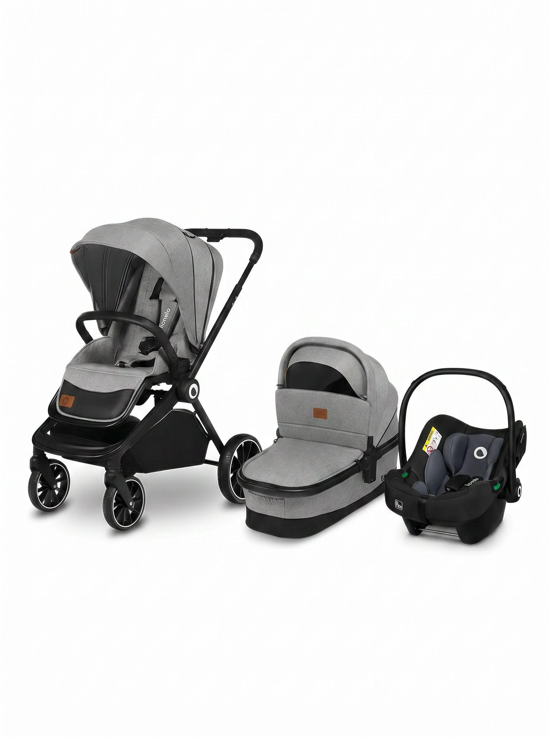 Coche Travel System Mika Plus 3 en 1 lionelo-2