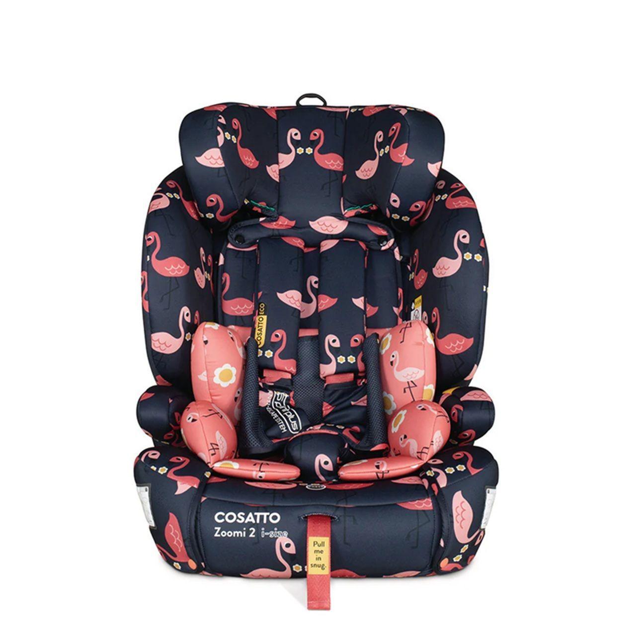 Silla de Auto Zoomi Pretty Flamingo Cosatto Lionelo-2