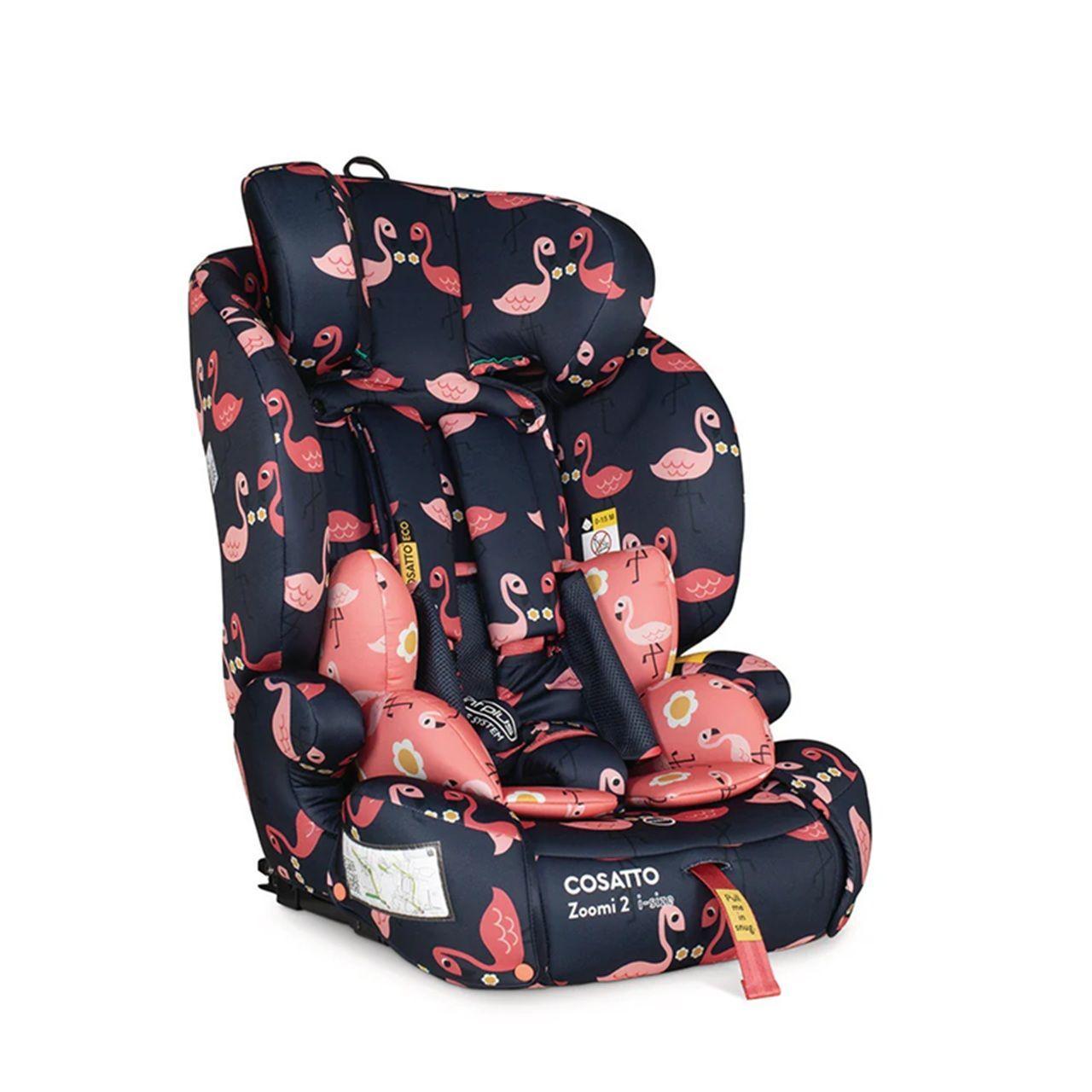 Silla de Auto Zoomi Pretty Flamingo Cosatto Lionelo-3