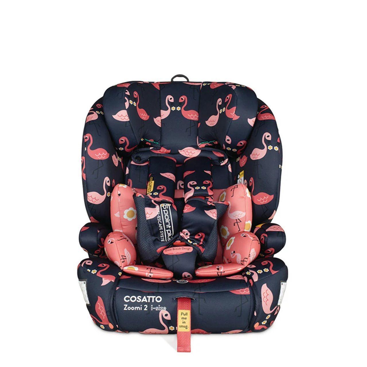 Silla de Auto Zoomi Pretty Flamingo Cosatto Lionelo-6