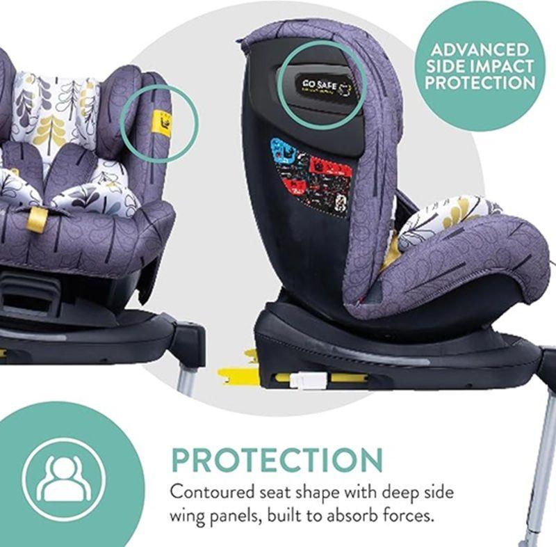 Silla de Auto InAll Rotate 360 Isofix Cosatto Fika Forest Lionelo-3