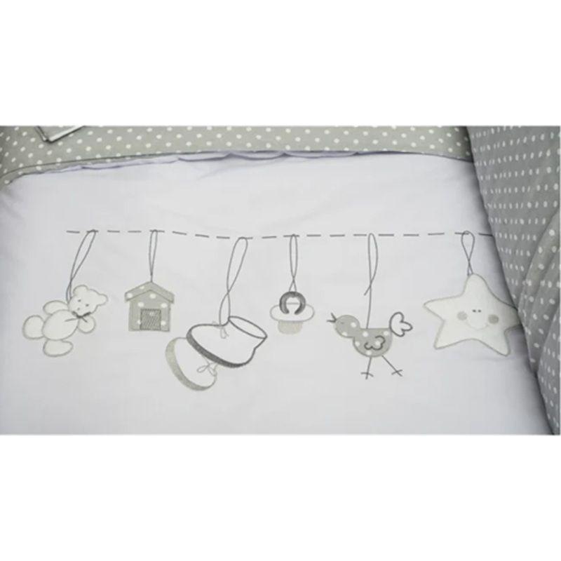 Set de Cuna Nico Gris Bee Bee-1