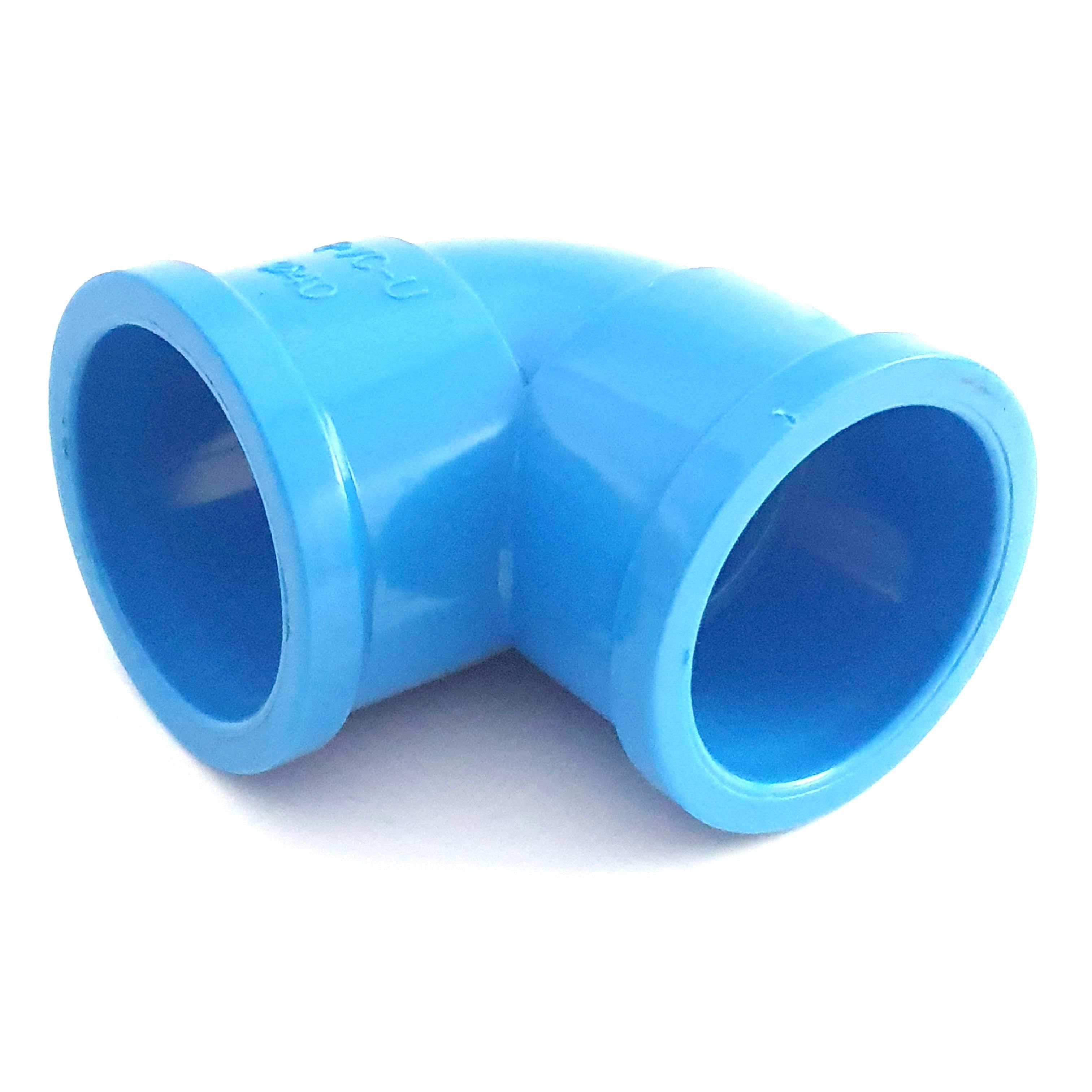 PACK 5 UNIDADES CODO PVC HIDRAULICO 40 M.M-1