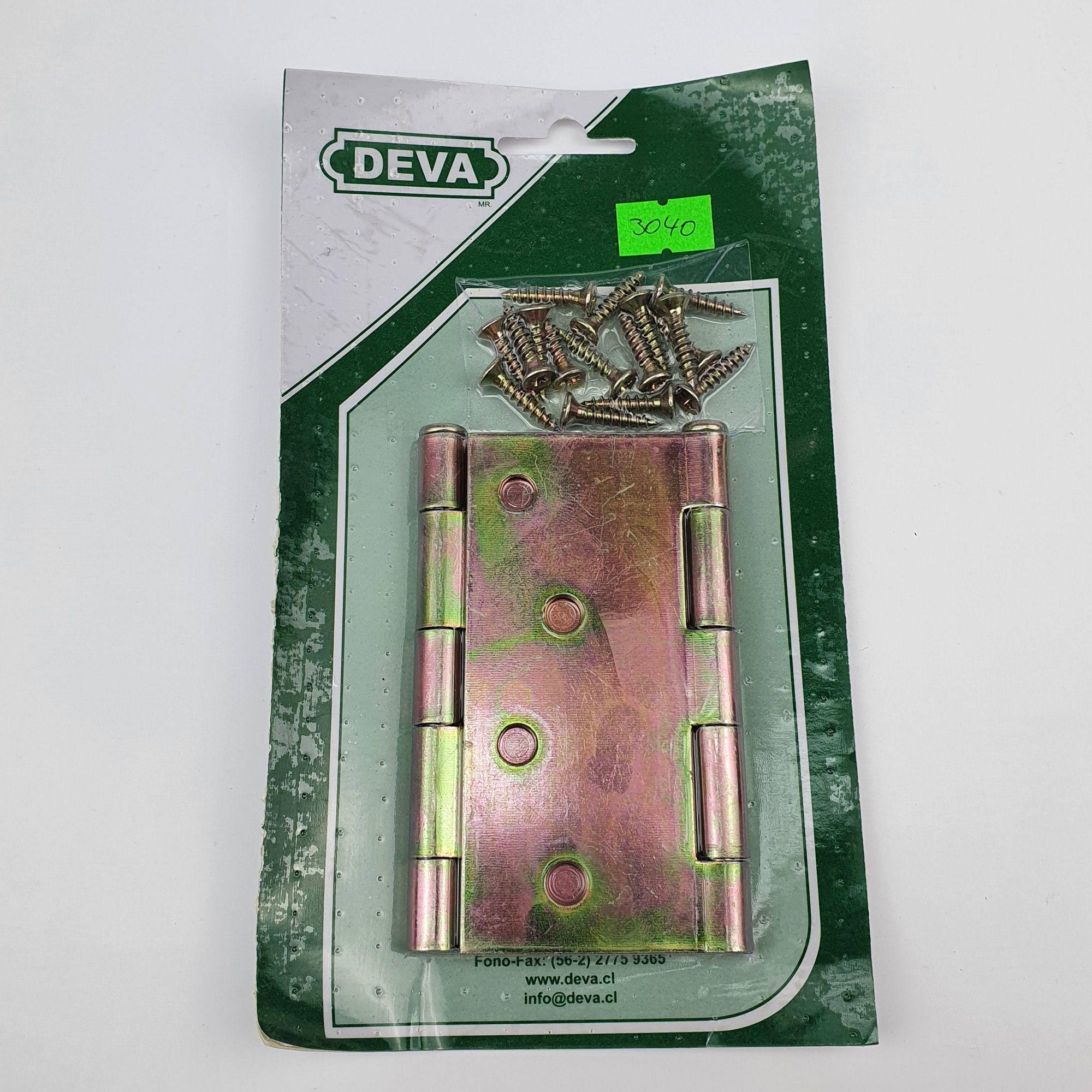  BISAGRA     4"  X  4"     DEVA-0